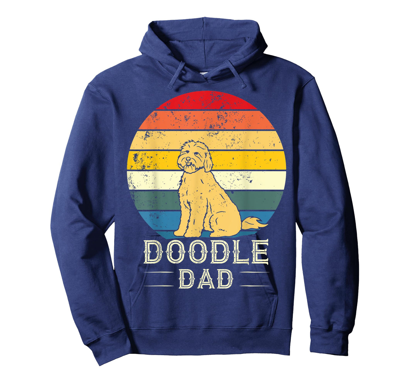 Vintage Doodle Dad Father - Aussie Doodle & Goldendoodle T-Shirt