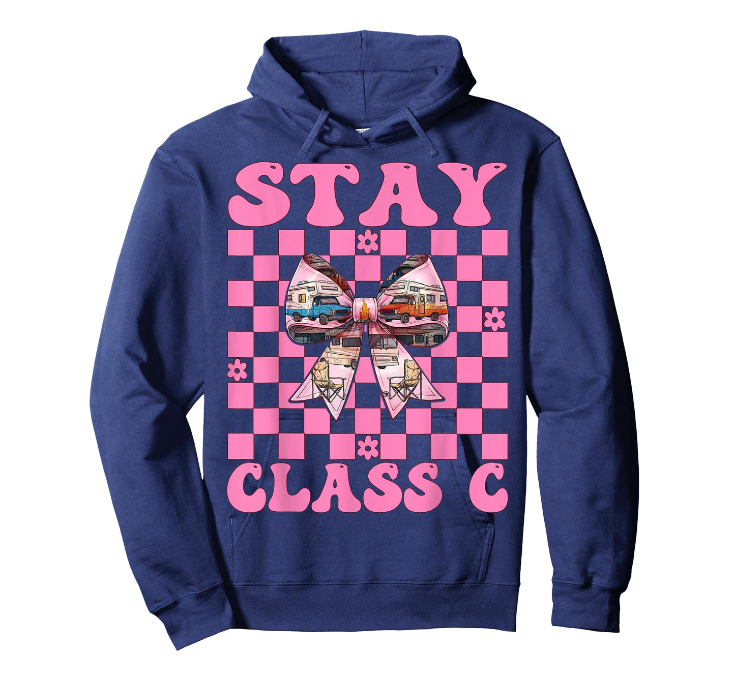 RV Camping Camper Motorhome Girl Mom Coquette Stay Class C T-Shirt
