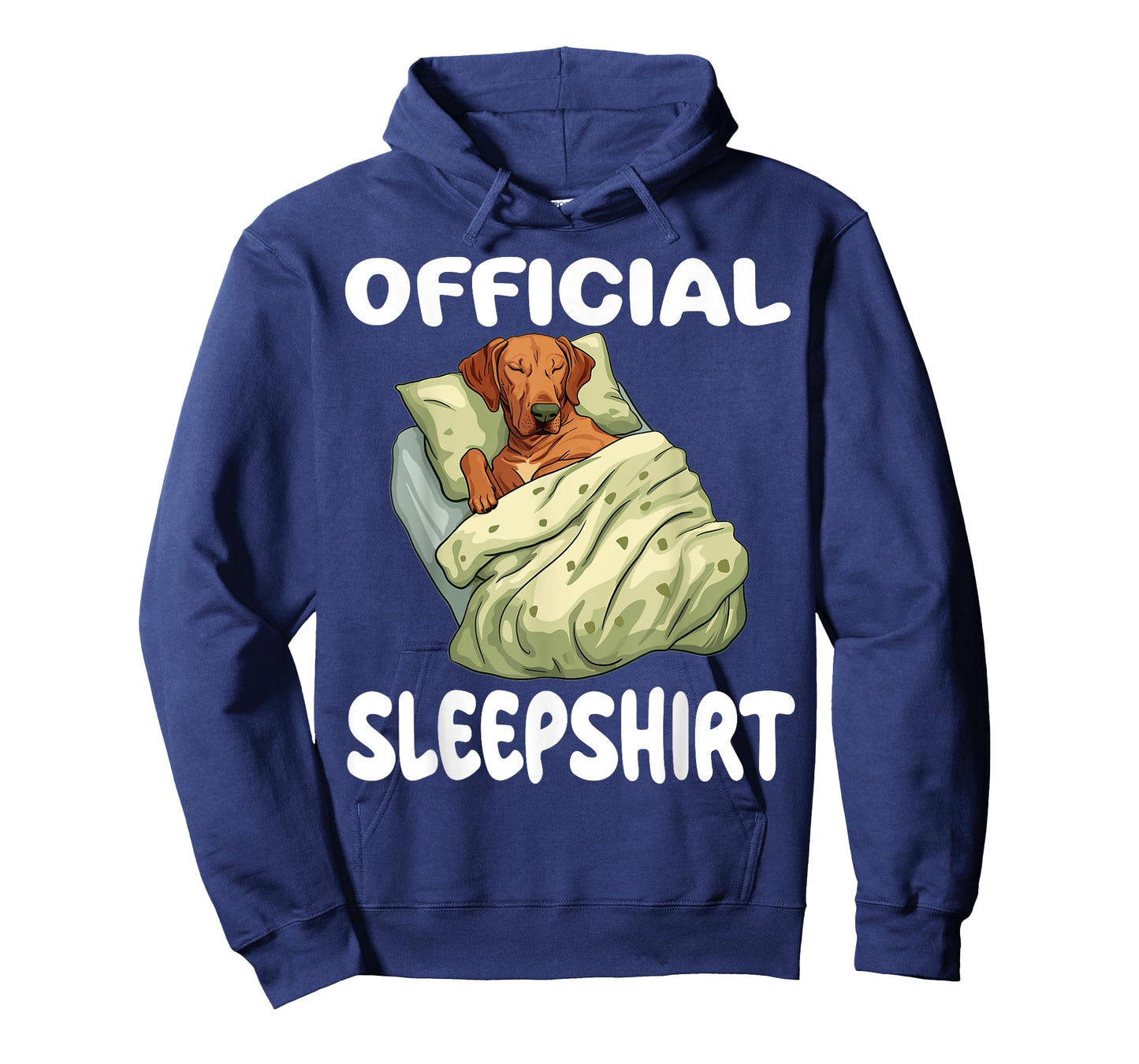 Official Sleep Pajamas Nightgown Sleepwear Co. Rhodesian Ridgeback Dog Graphic Unisex-Adults T-Shirt