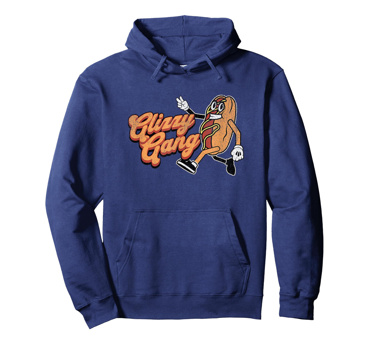 Glizzy Gang Hotdog Vintage Retro Funny Gift T-Shirt