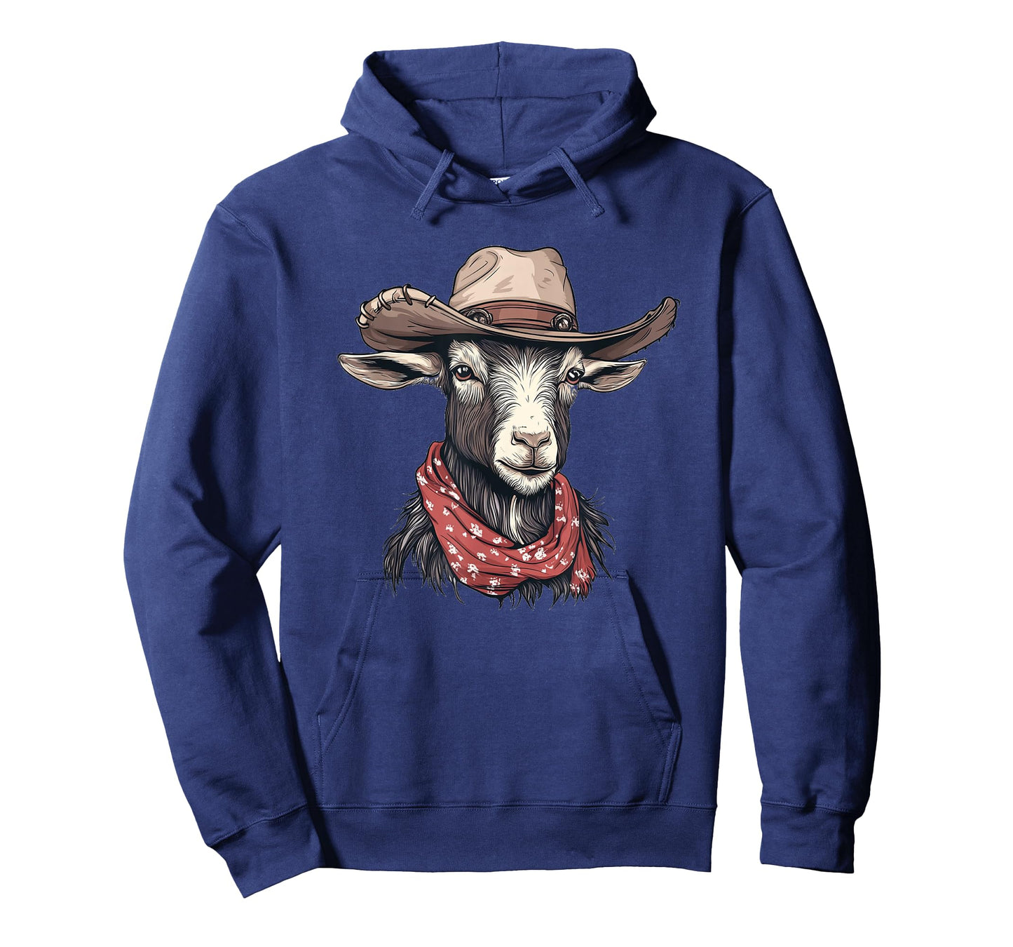 Ranch Goat with Cowboy Hat for Rodeo Goats Lovers T-Shirt