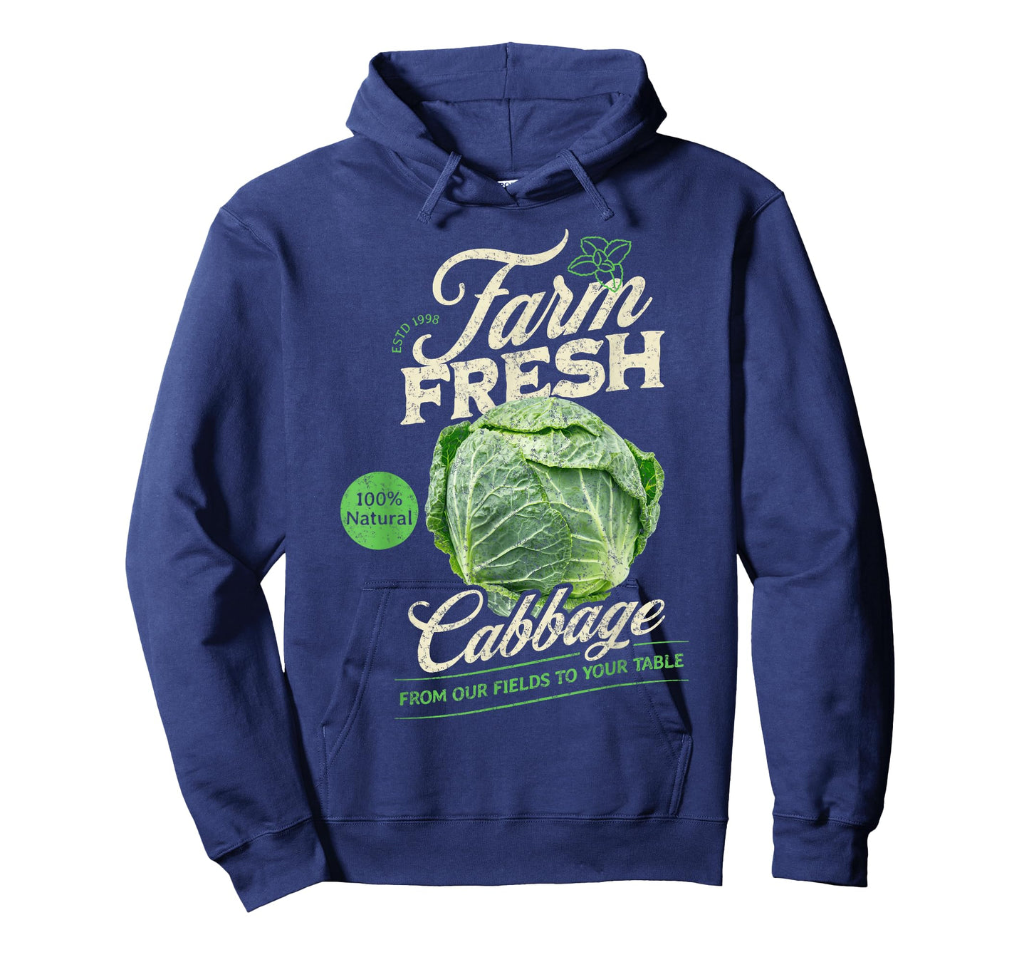 Farm Fresh Organic Cabbage Farmer's Market Homegrown T-Shirt