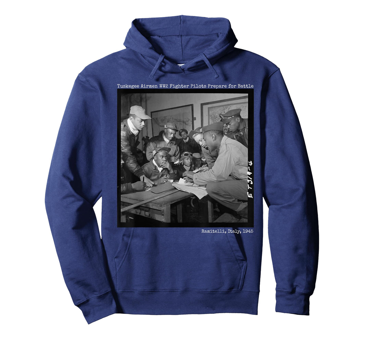 Tuskegee Airmen Preparing for Battle WW2 T-Shirt Small