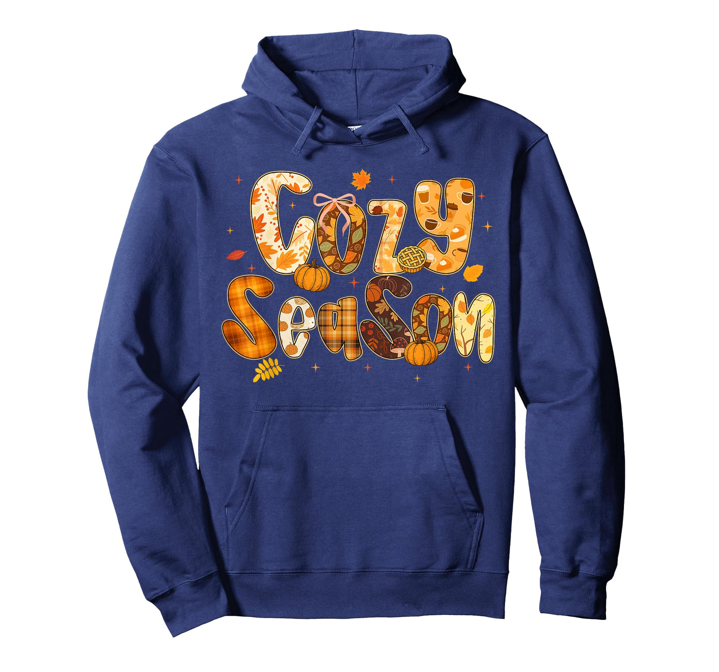 Cozy Season Preppy Fall Vibes for Men Women Kids T-Shirt