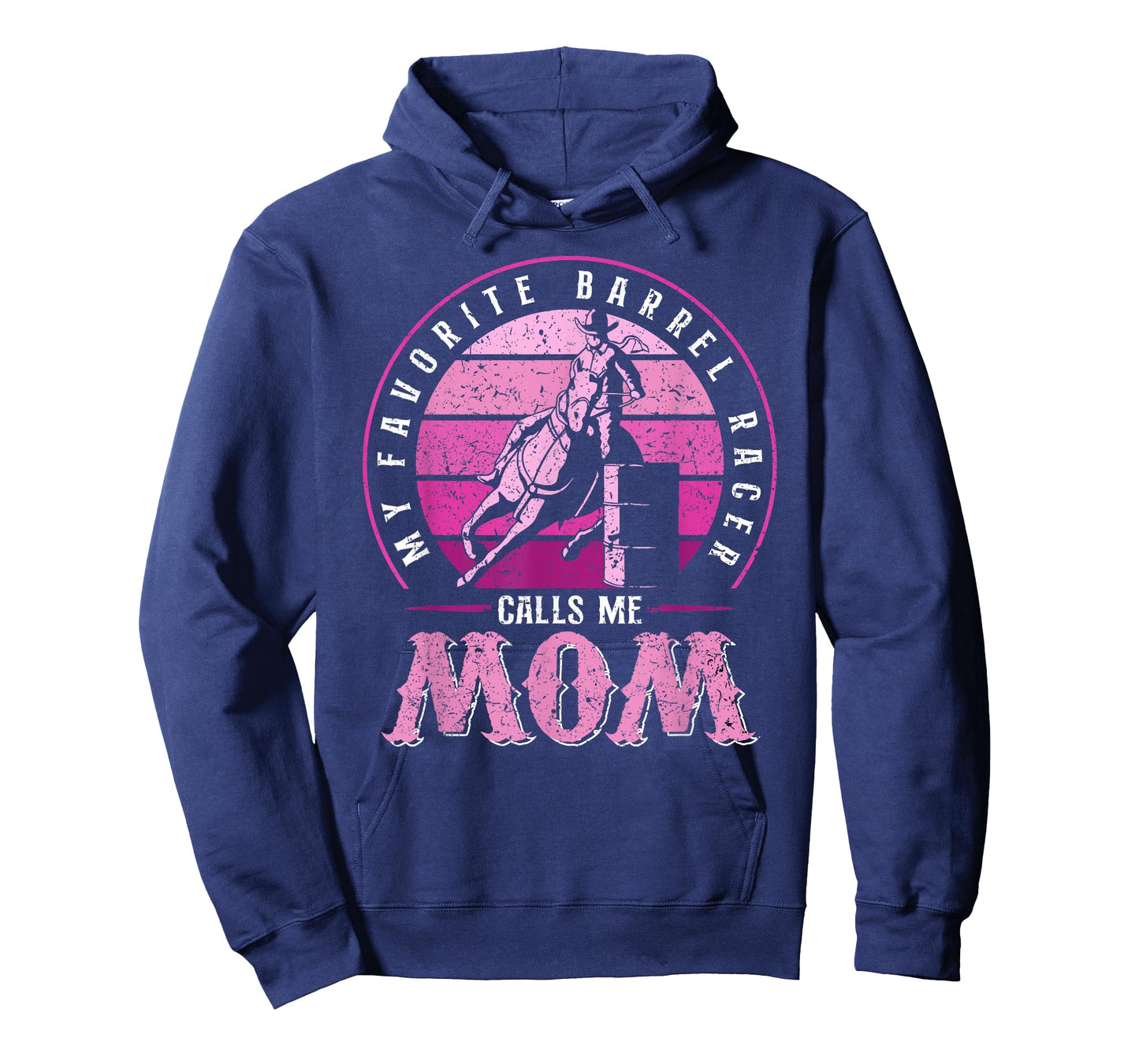 My Favorite Barrel Racer Calls Me Mom Rodeo Barrel Racing T-Shirt