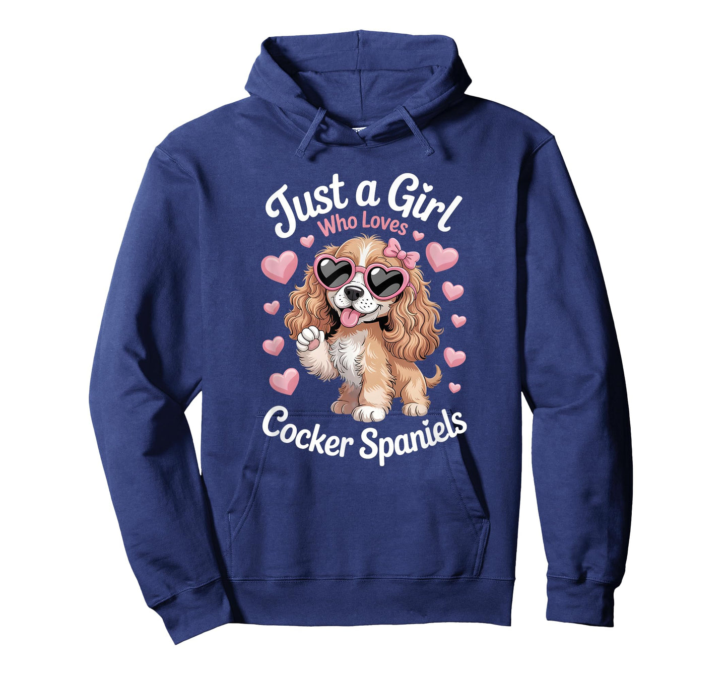 Girls Cocker Spaniel T-Shirt