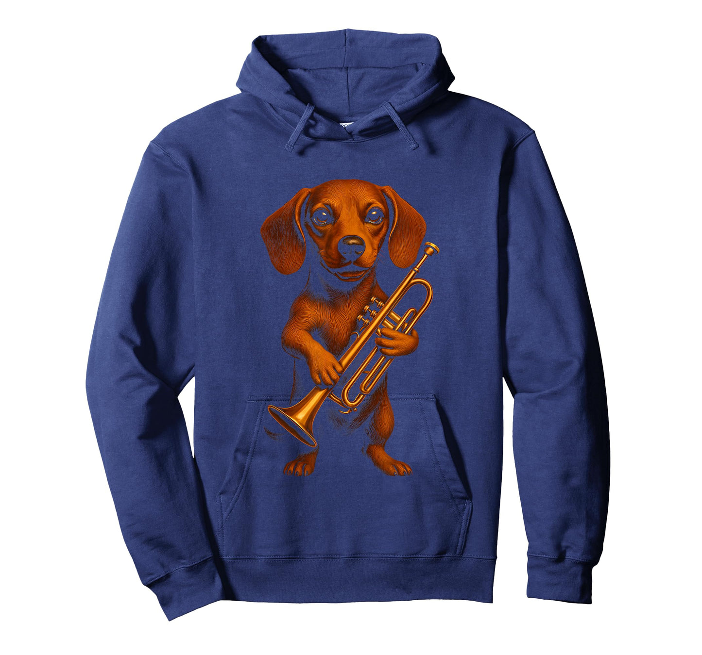 Dachshund Playing Trumpet T-Shirt