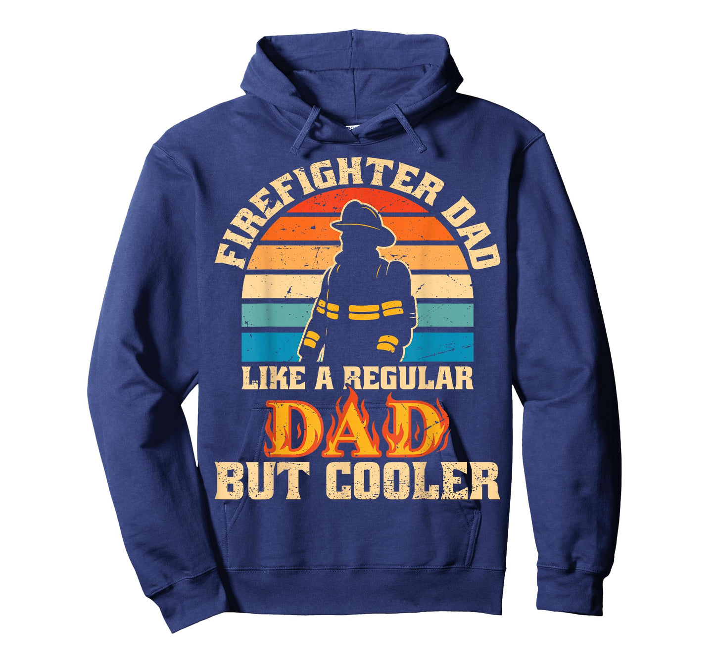 Firefighter Dad Fire Truck Firemen Fire Rescuer T-Shirt