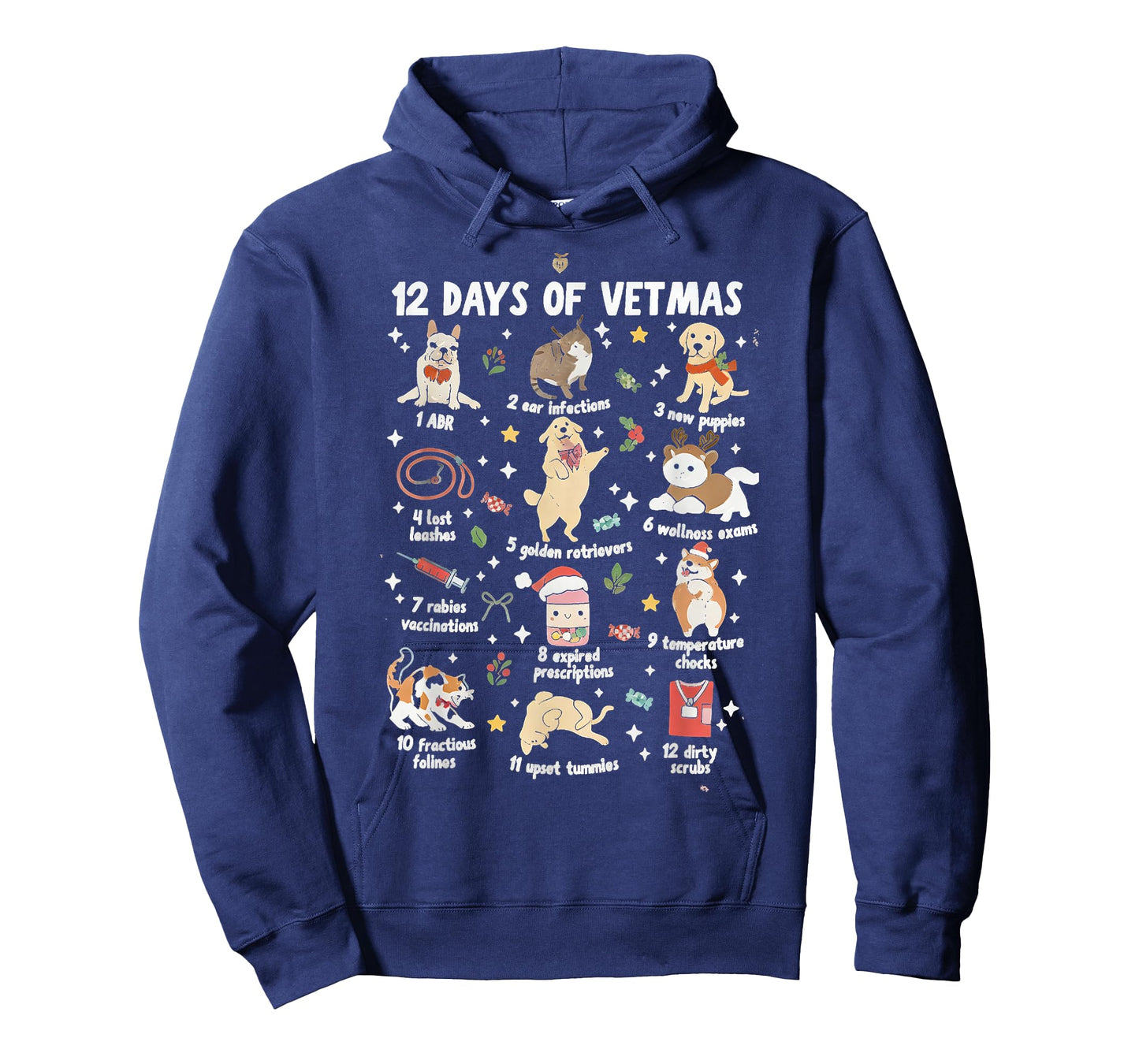 Christmas Veterinarian Veterinary Medicine Vet Tech Xmas Vet T-Shirt