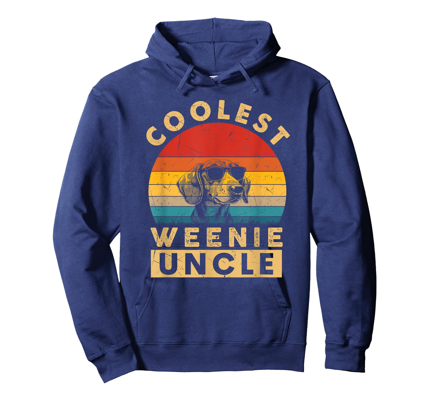 Vintage Coolest Weenie Uncle Funny Gifts Dachshund Dog Lover T-Shirt
