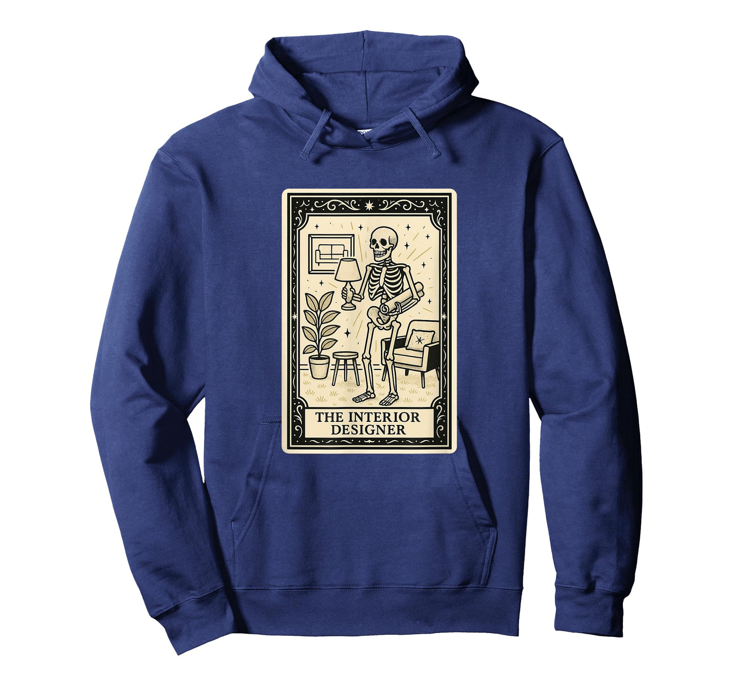 The Interior Designer Tarot Card - Spooky Gothic Design Home T-Shirt