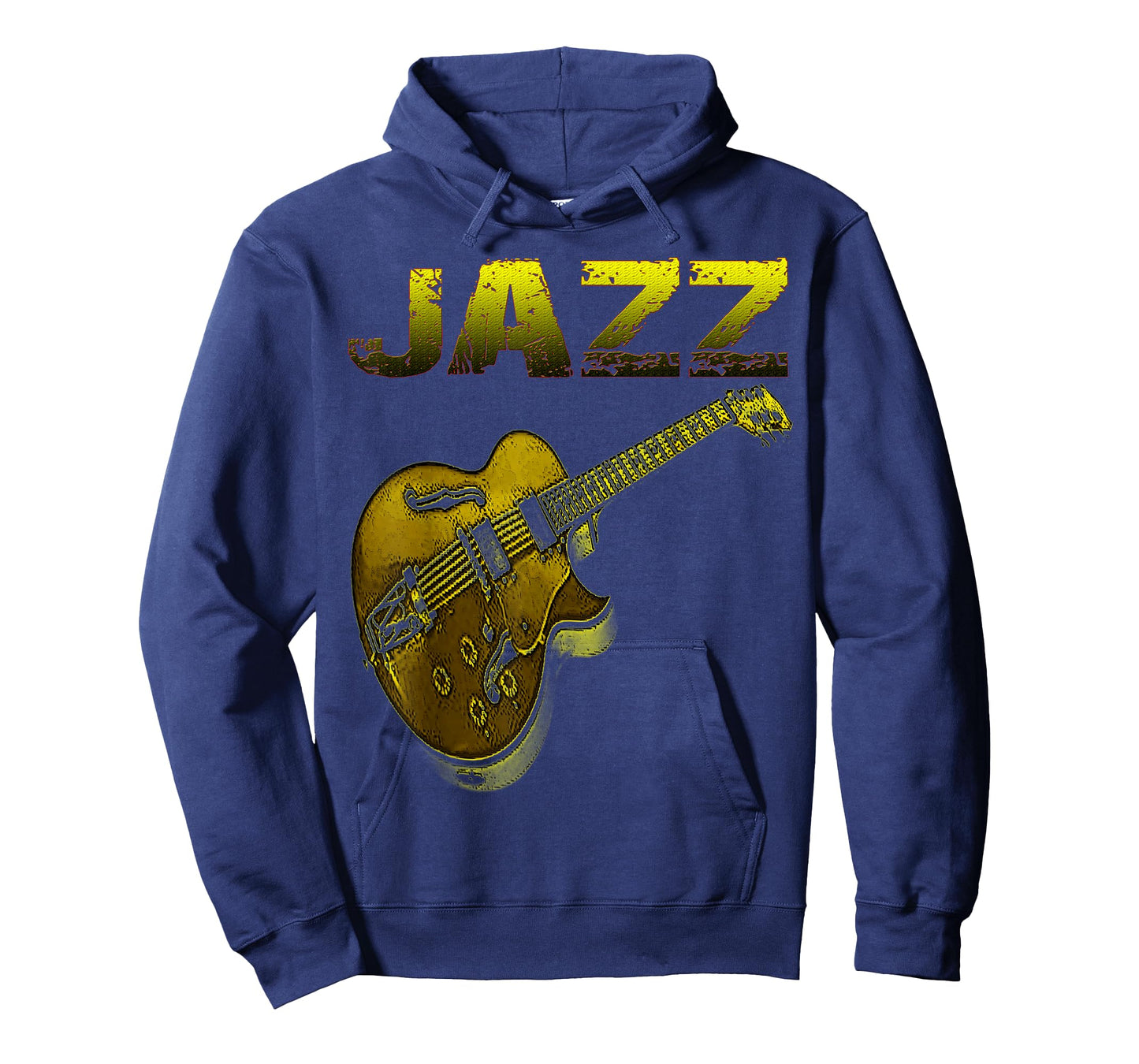 Jazz Vintage Guitar Musician T-Shirt