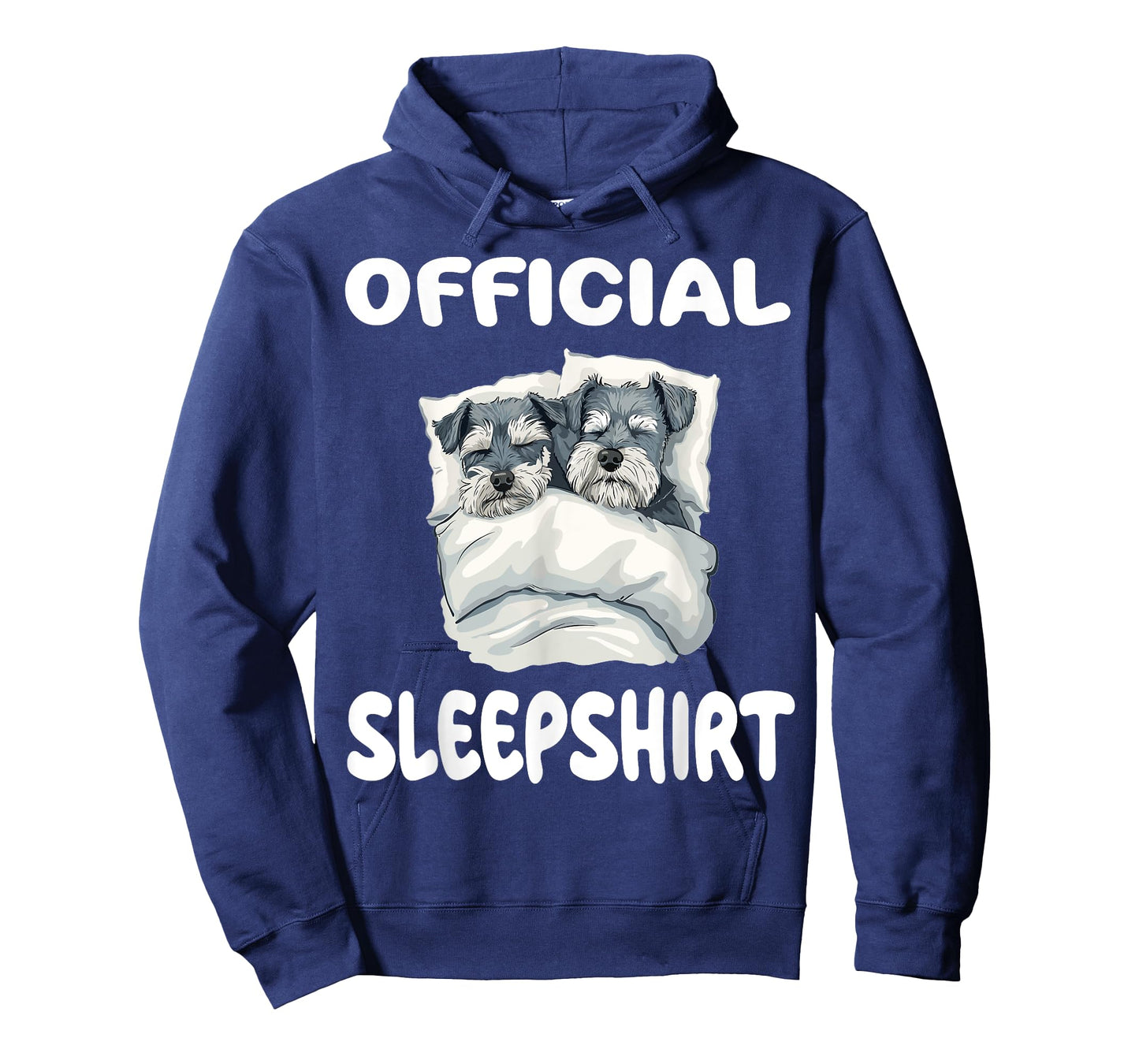 Schnauzer Dog Official Sleepshirt Pajamas Nightgown T-Shirt for Men Women Kids