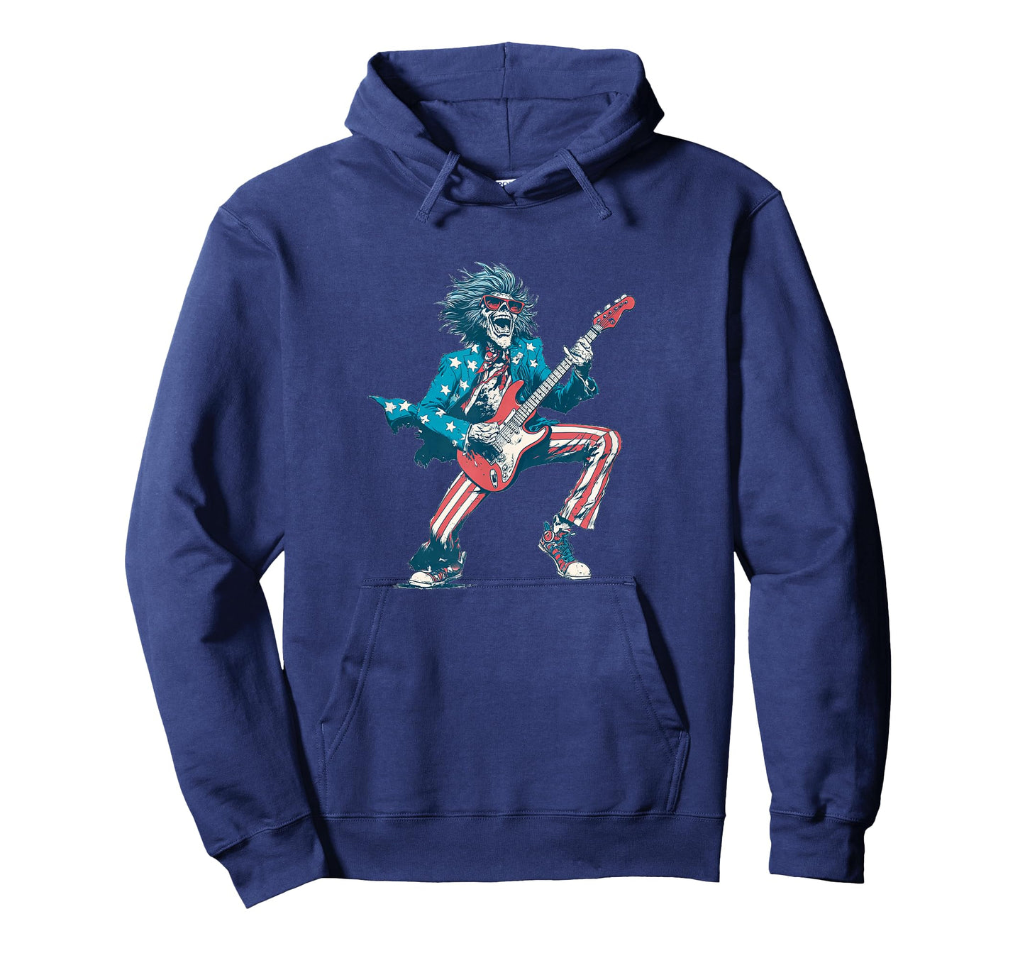 Cool US Electric Guitar Music Costume for Boys and Girls T-Shirt