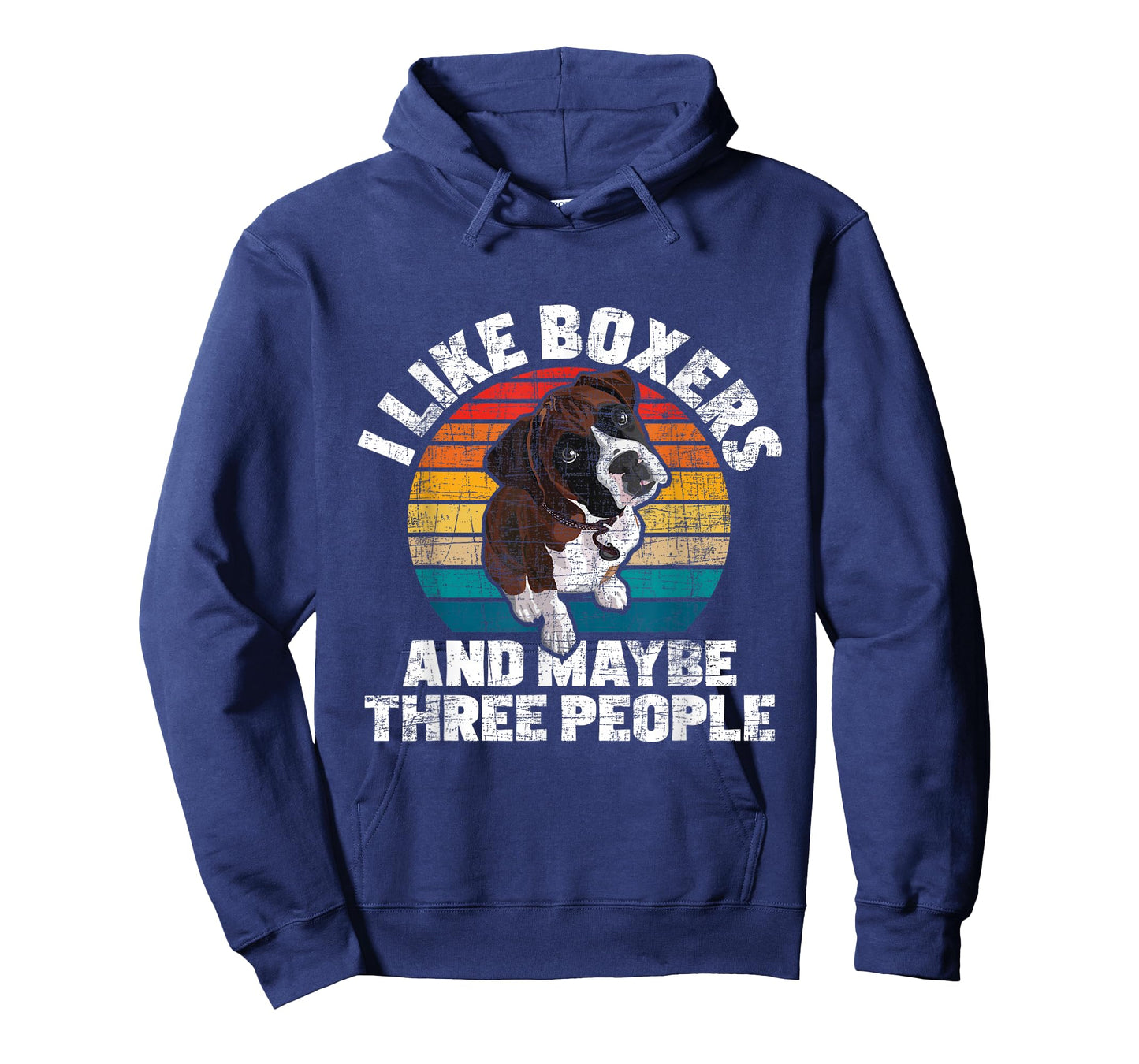I Like Boxers And Maybe 3 People - Boxer Dog Puppy Trainer T-Shirt for Men Women Girls Kids