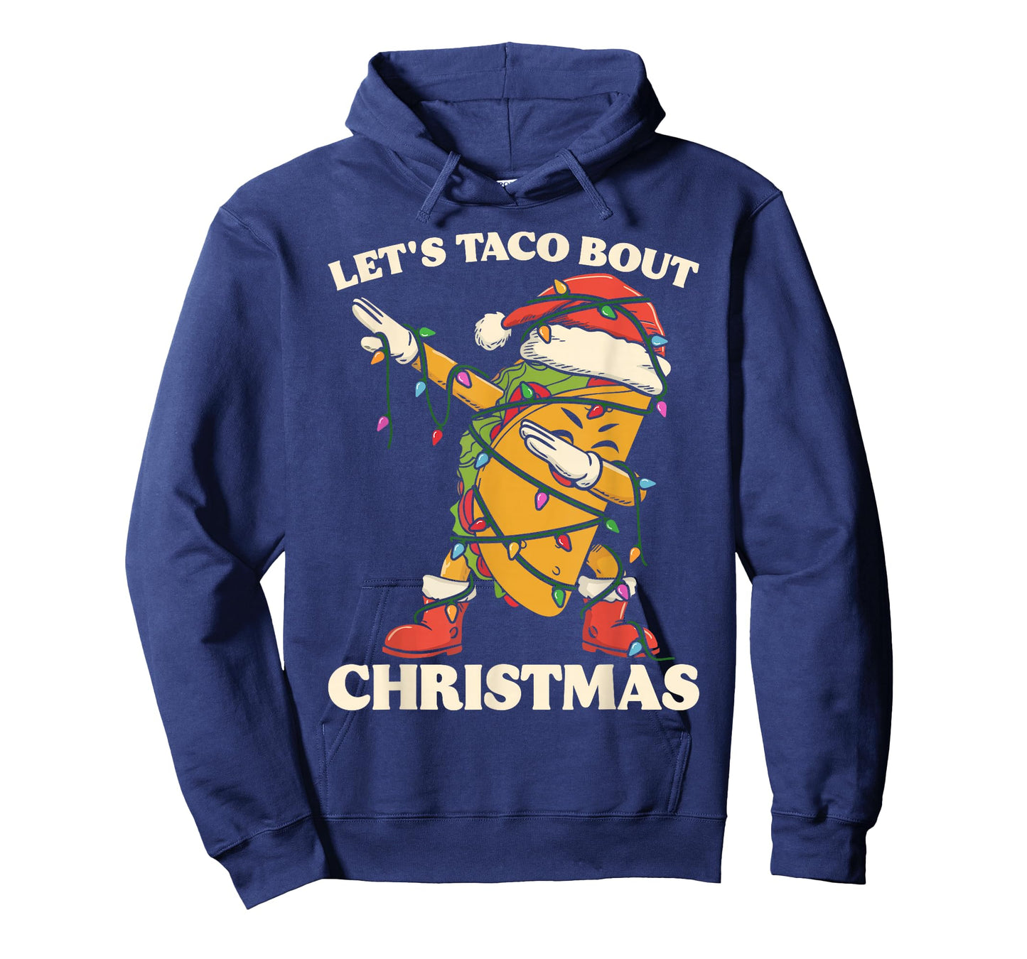 Let's Taco Bout Christmas Dabbing Santa Funny Mexican Dab T-Shirt