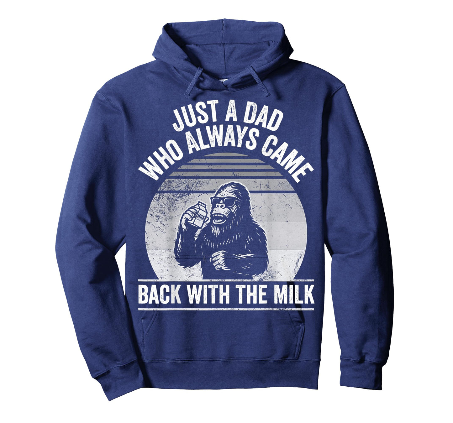Just A Dad Who Always Came Back with Milk T-Shirt