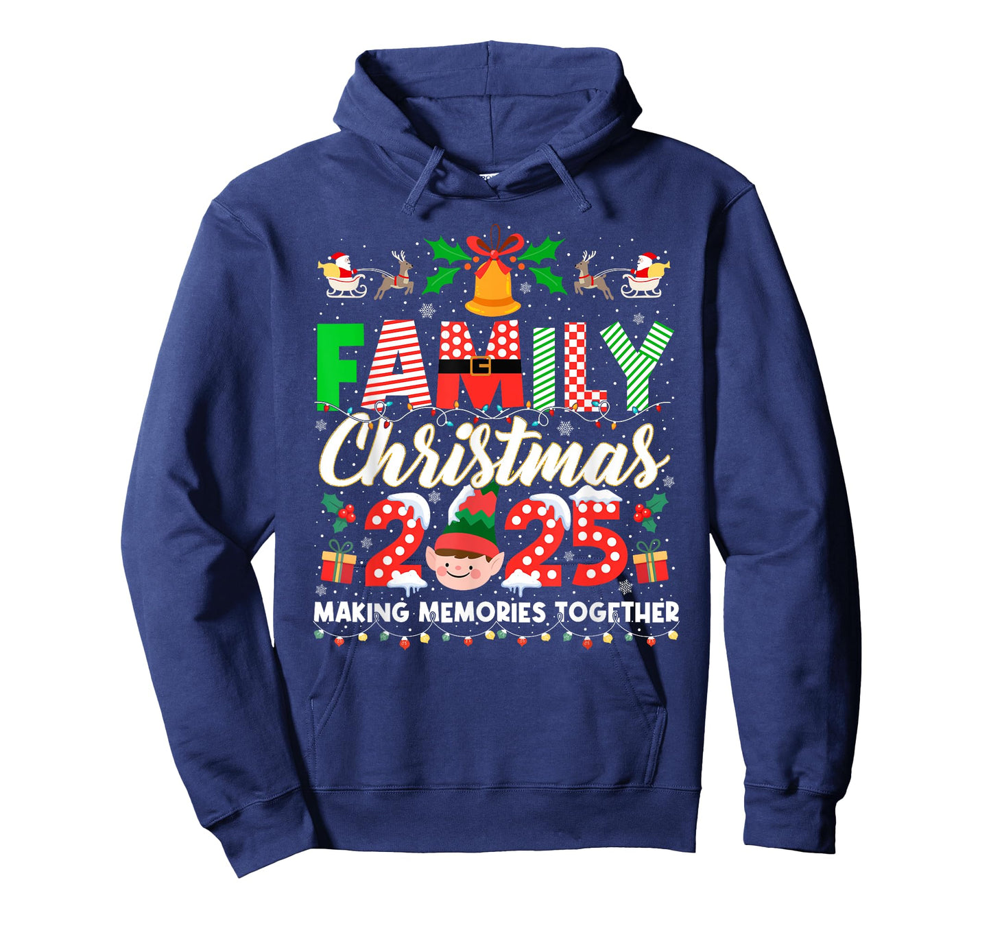 Family Christmas 2025 Matching Outfit Xmas Men Women Kids T-Shirt
