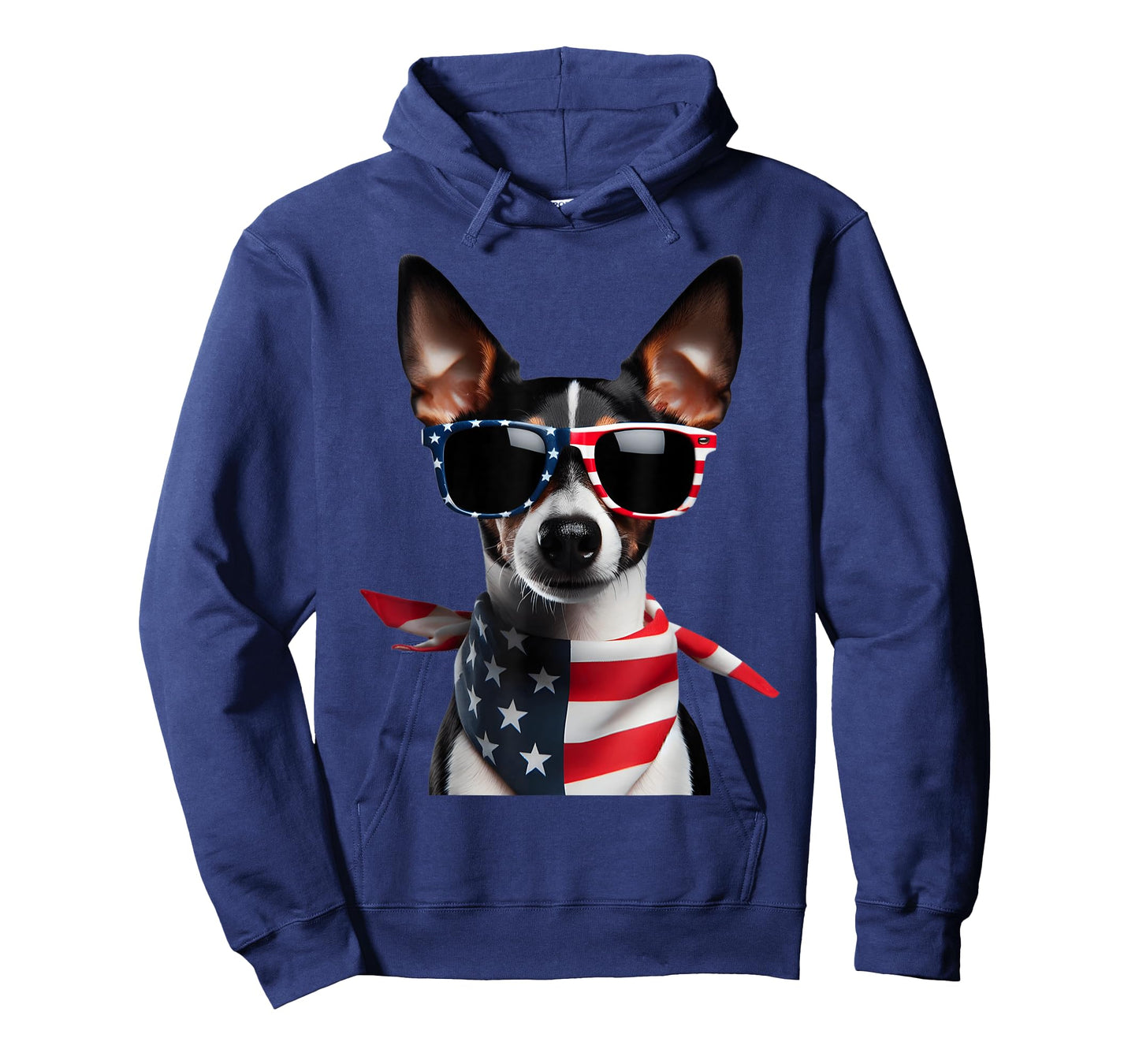 Rat Terrier Dog 4th Of July American Independence Day Owner T-Shirt for Men Women Kids