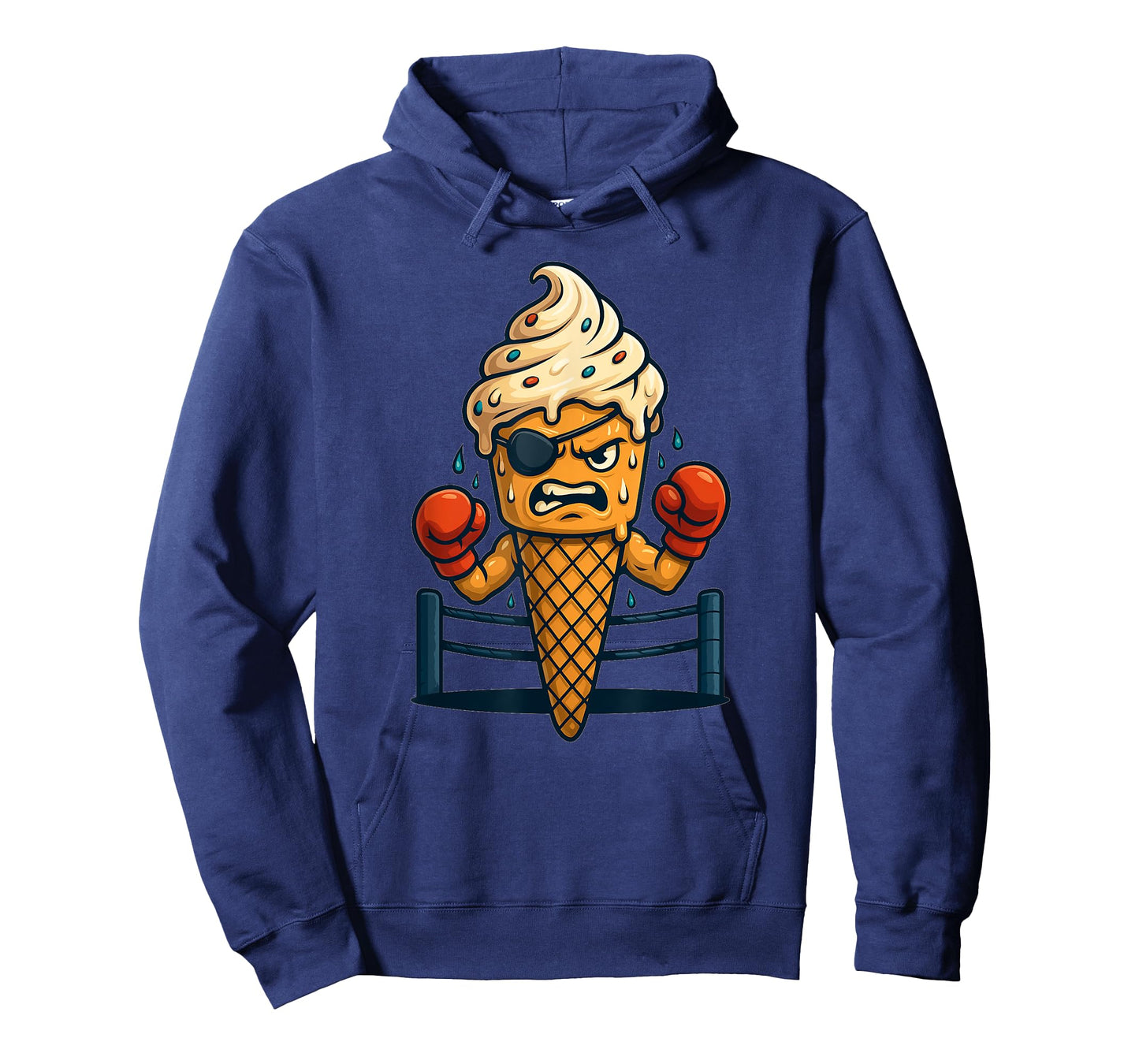 Funny Boxing Ice Cream Costume for Vacation T-Shirt