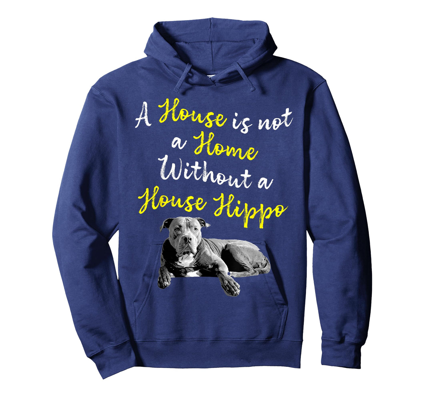 House Hippo Pit Bull Bully Owner Graphic Dog Pitbull Lover T-Shirt