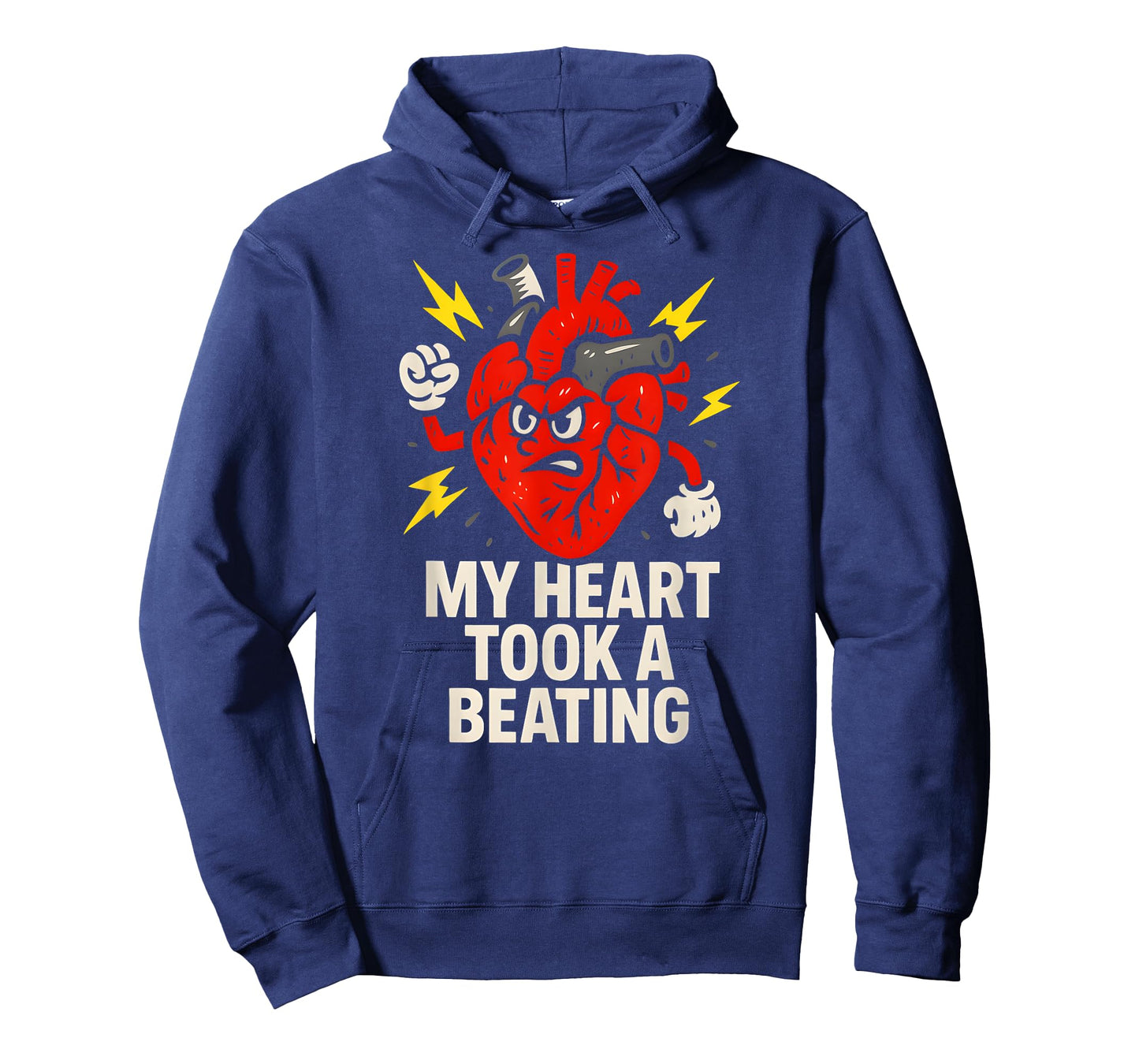 Heart Attack My Heart Took A Beating Cool Mens Surgery Recov T-Shirt
