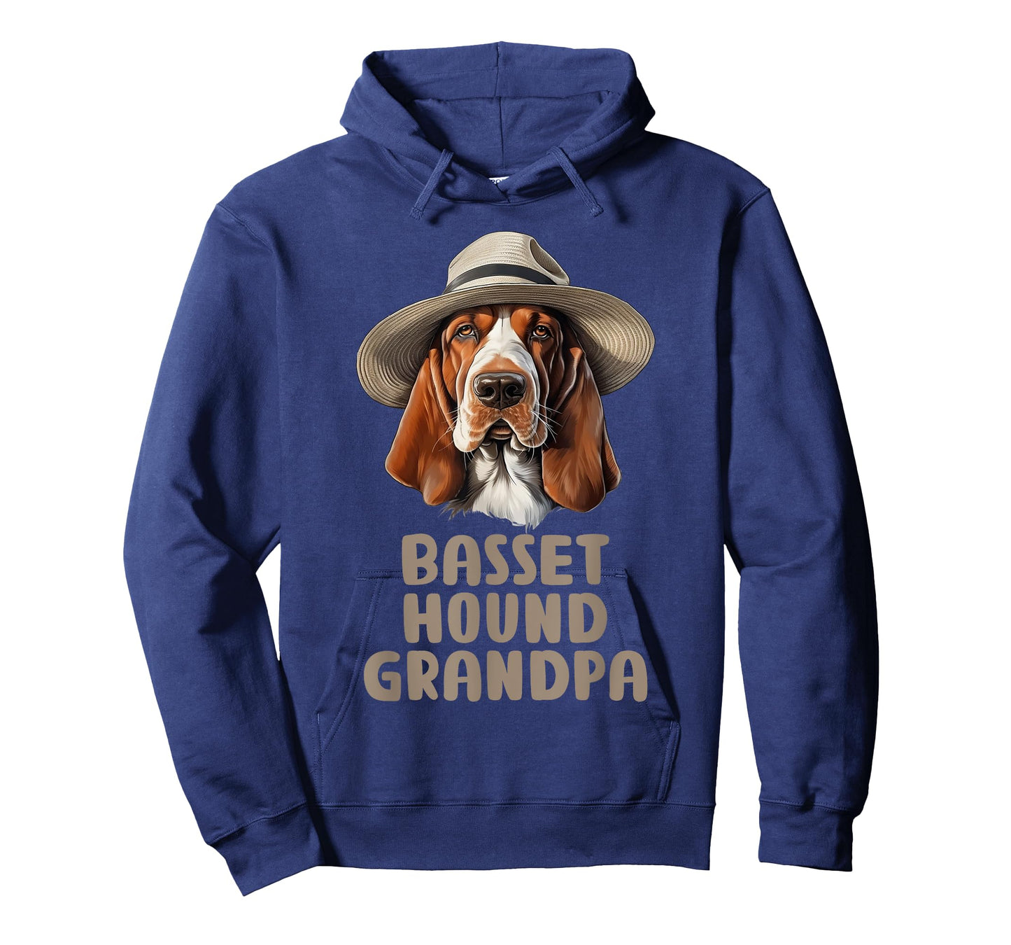 Basset Hound Grandpa Dog Lover Gift Funny Basset Hound Owner T-Shirt