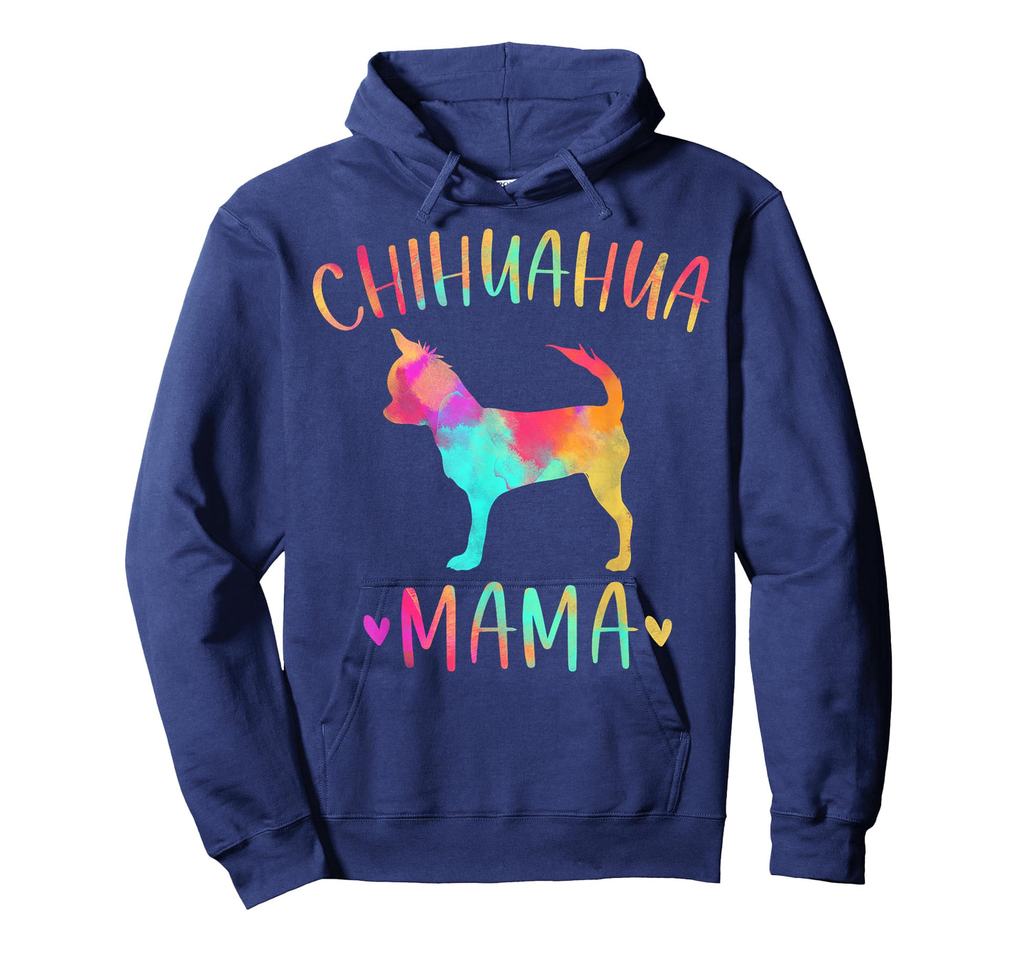 Chihuahua Mama Colorful Chi-Chi Gifts Dog Mom T-Shirt Small