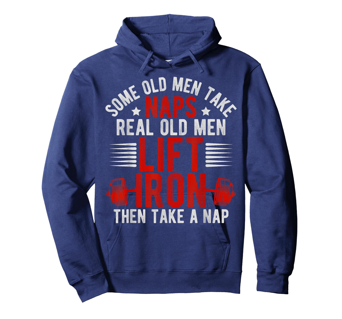 Old Men Gag Workout Gym Fitness Exercise Weightlifting Dad T-Shirt