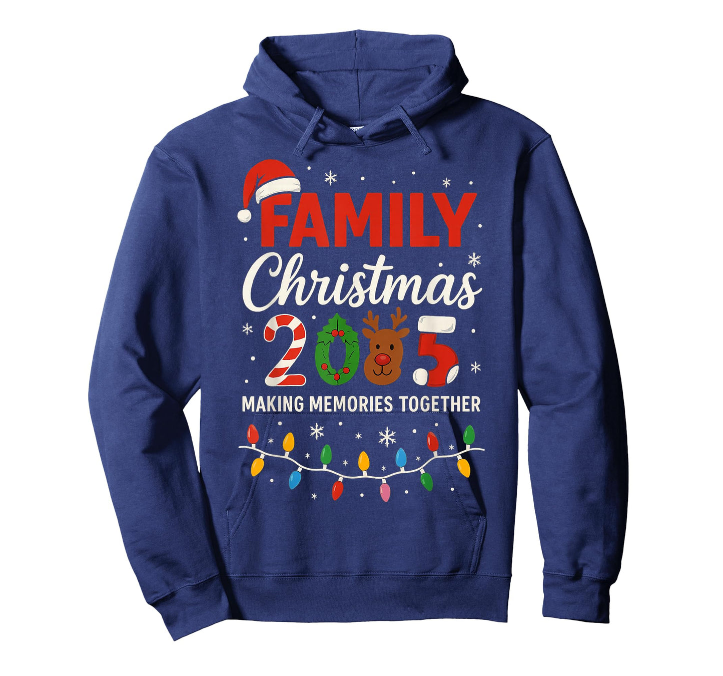 Family Christmas 2025 Matching Group Outfit Xmas Squad Santa T-Shirt