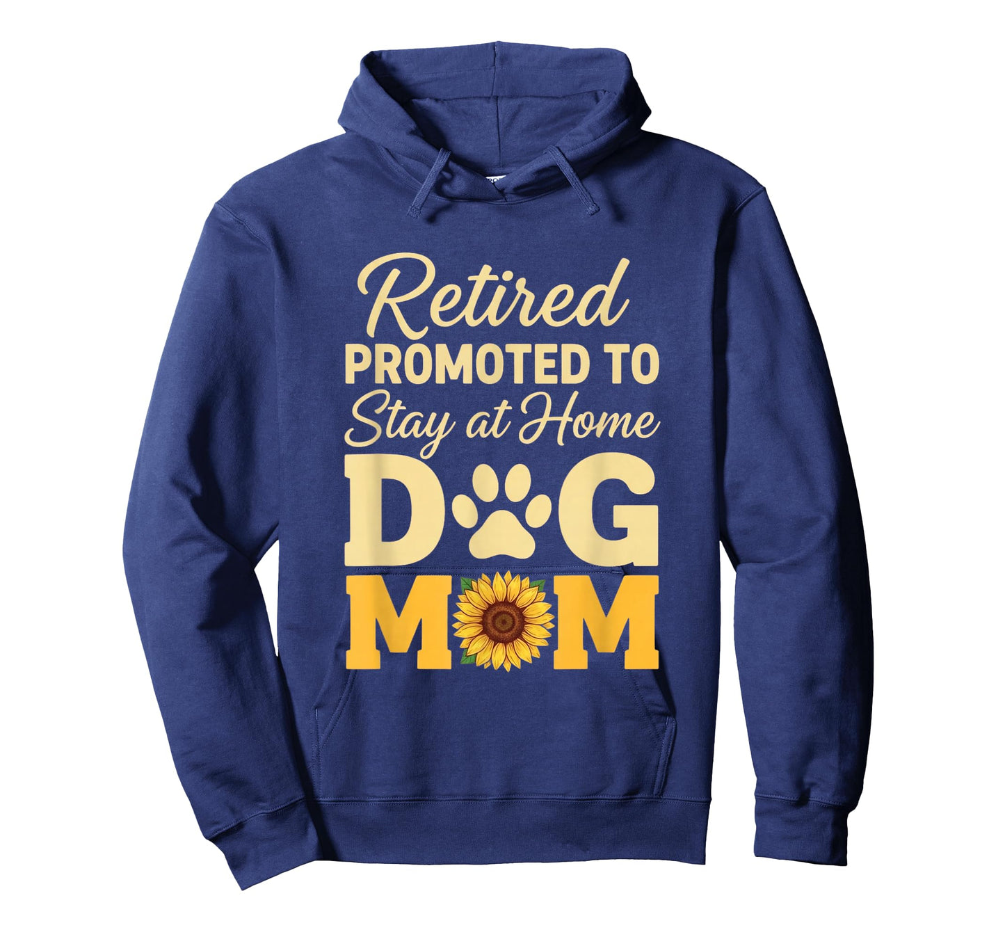 Dog Mom Retired Promoted to Stay at Home T-Shirt