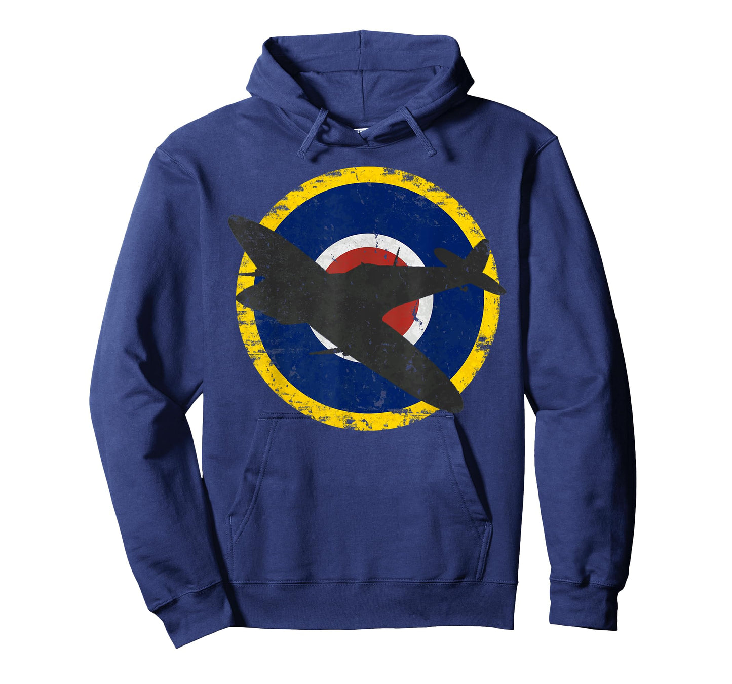 Spitfire British WWII Fighter Vintage Aircraft T-Shirt T-Shirt