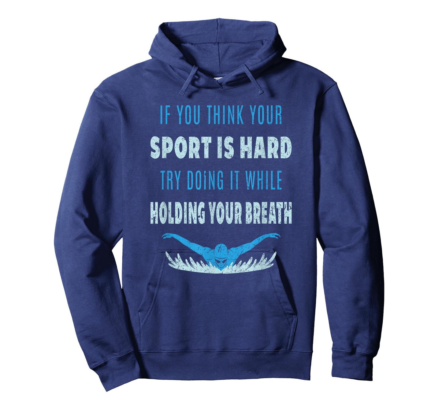 Try Doing It While Holding Your Breath T-Shirt Swim Swimmer T-Shirt