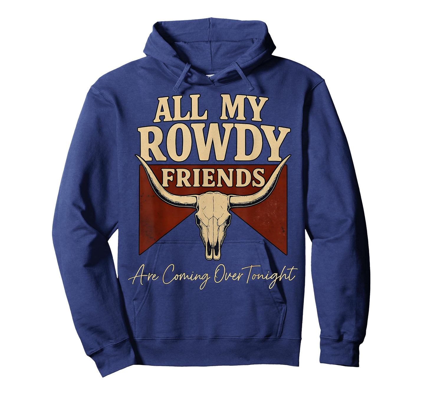 Hank Name All My Rowdy Friends Are Coming Over Tonight Gift T-Shirt