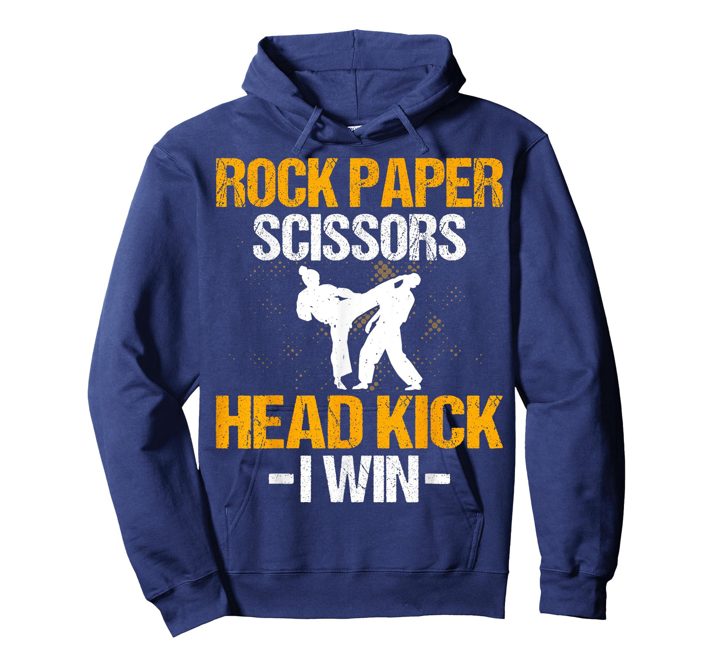 Rock Paper Scissors Headkick I Win - Martial Arts Taekwondo T-Shirt