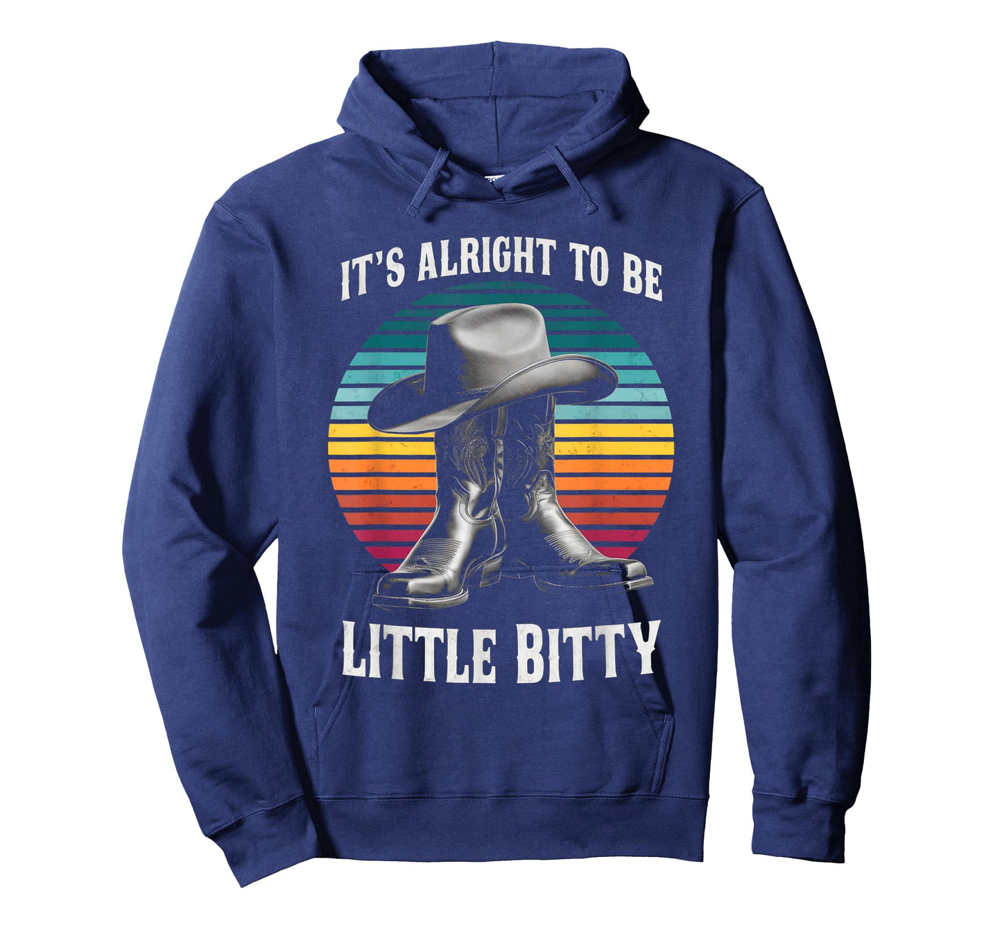 It's Alright To Be Little Bitty Retro Country Music Toddler T-Shirt