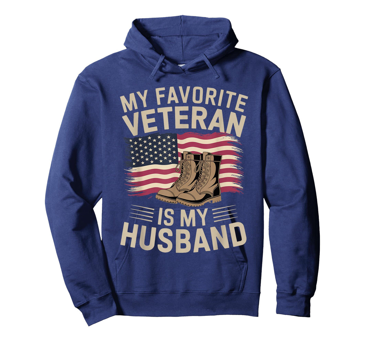 My Favorite Veteran Is My Husband | Veteran Day T-Shirt