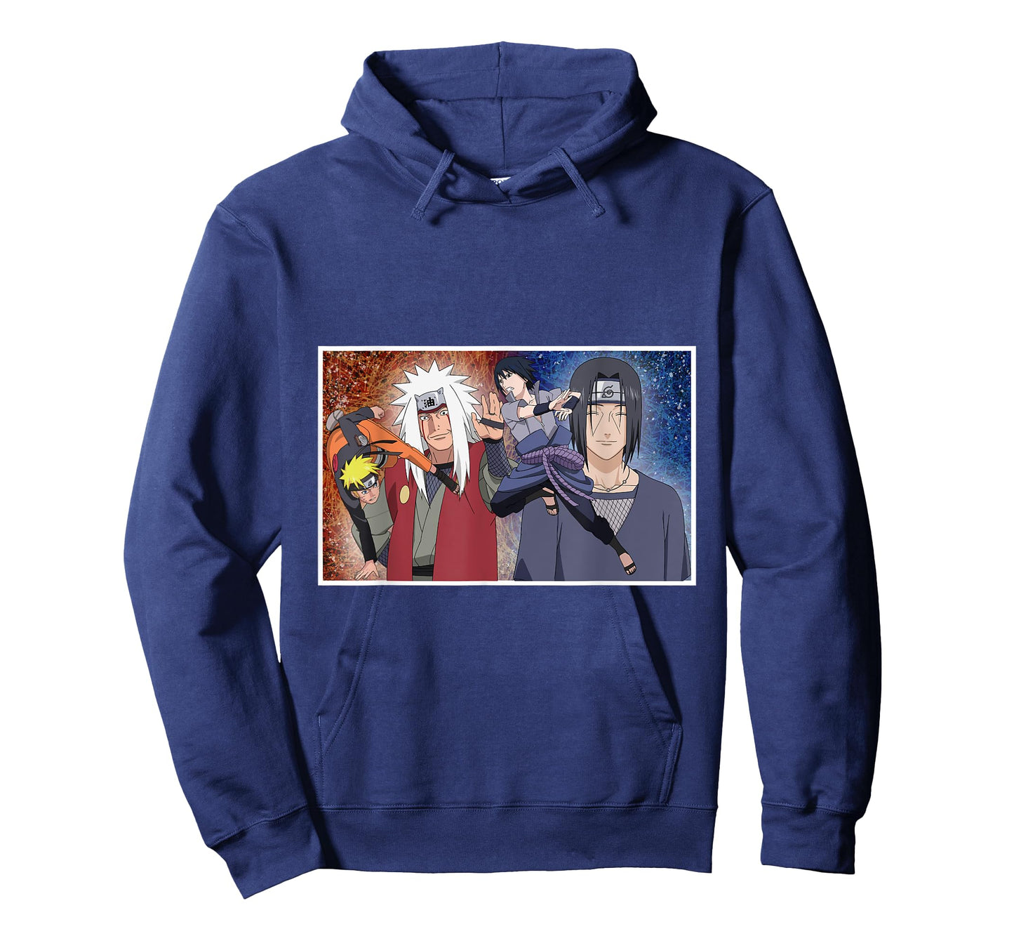Naruto Shippuden Uzumaki & Sasuke Fighting Jiraiya Itachi T-Shirt