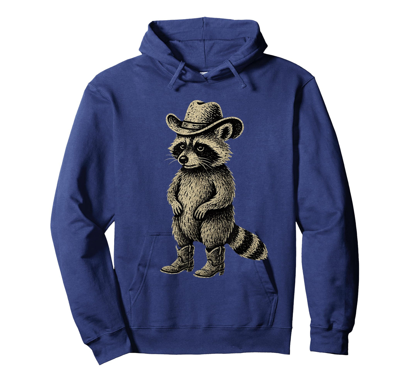 Vintage Raccoon Cowboy Cowgirl Raccoon T-Shirt