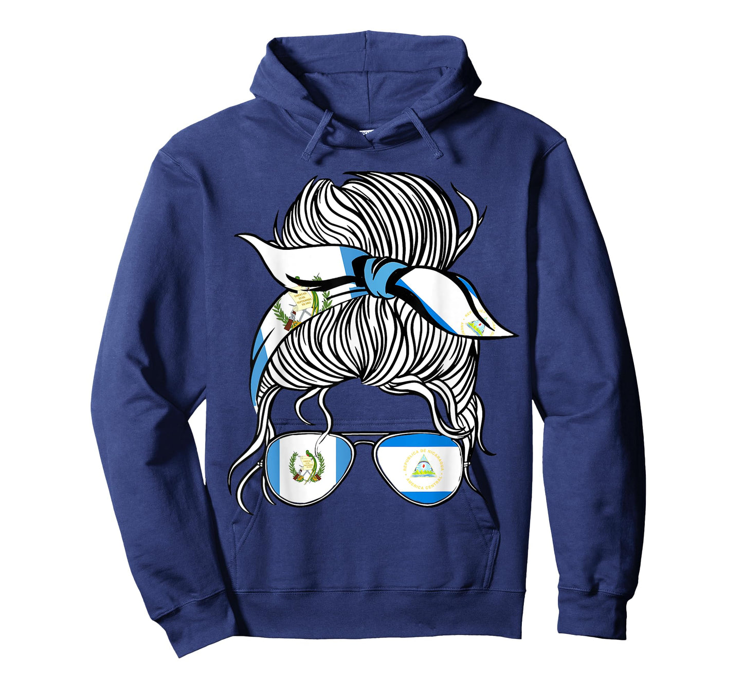Guatemala Flag Nicaragua Grown Women Girl Country T-Shirt