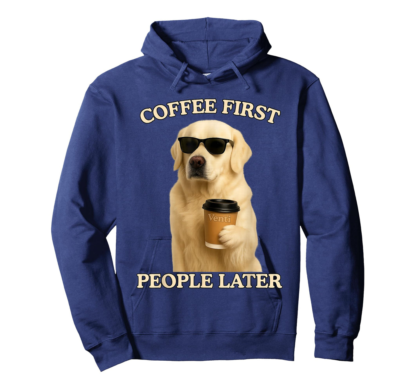 English Cream Golden Retriever Gifts Mom Dad Coffee Puppy T-Shirt