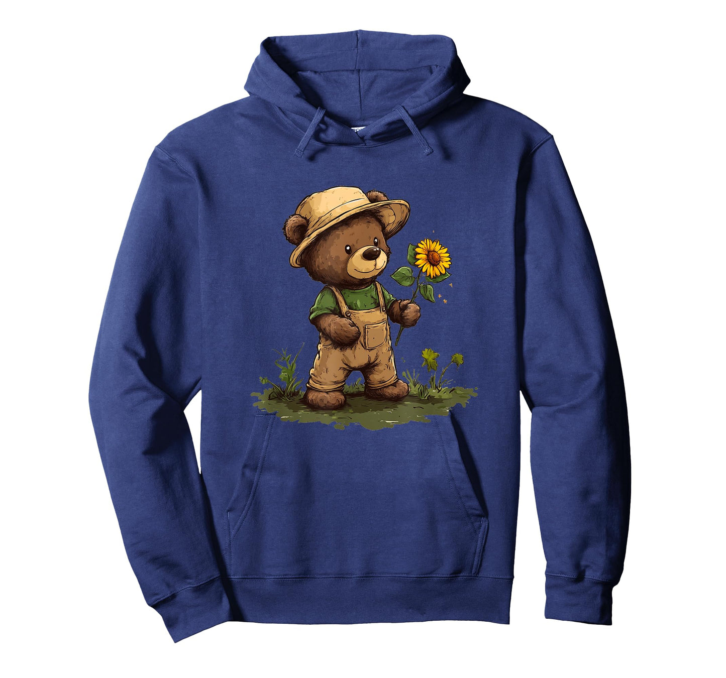 Teddy Bear Gardener with Green Thumbs for a Casual Look T-Shirt