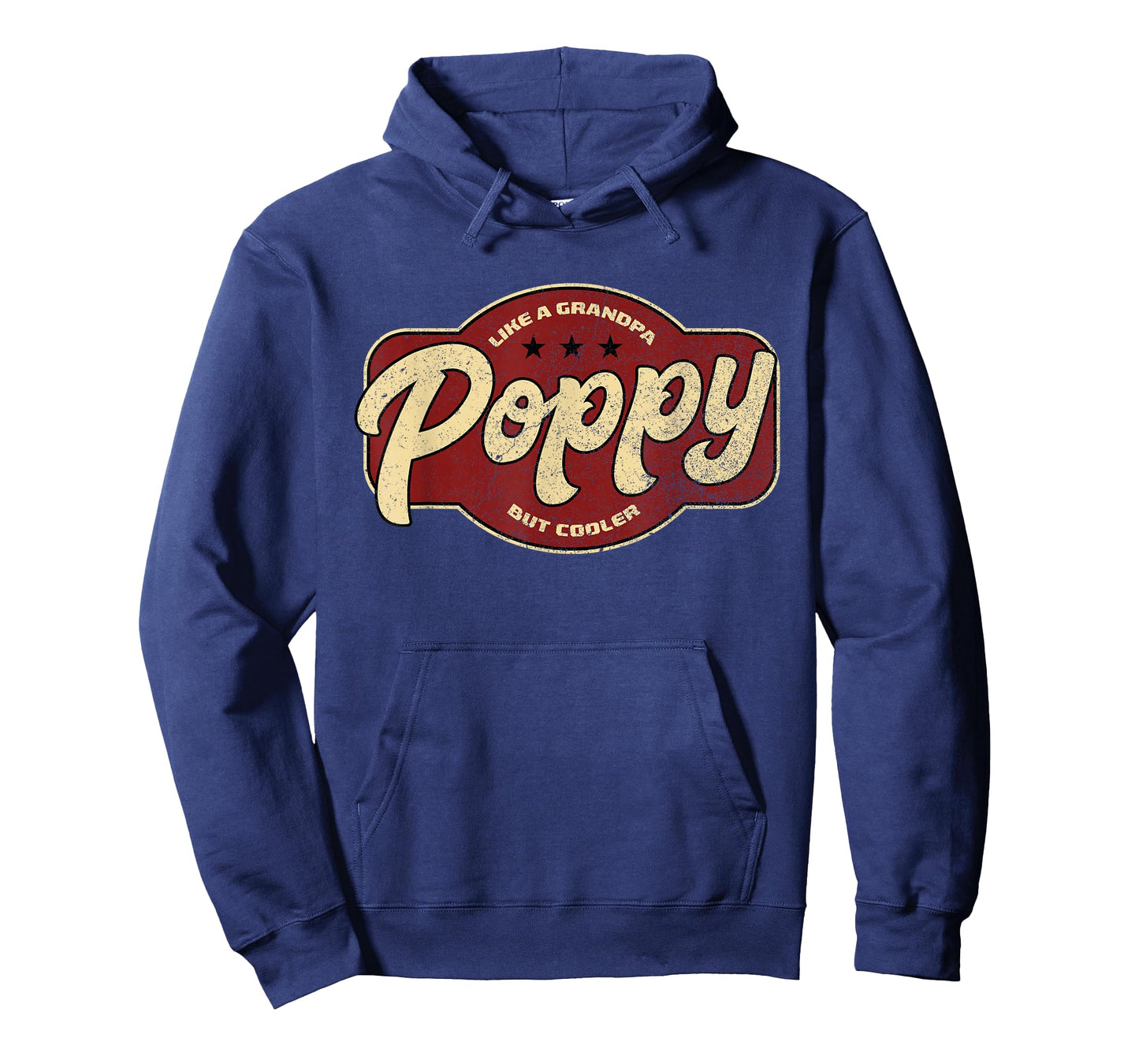 Vintage Poppy Like a Grandpa but Cooler - Poppy Grandpa T-Shirt