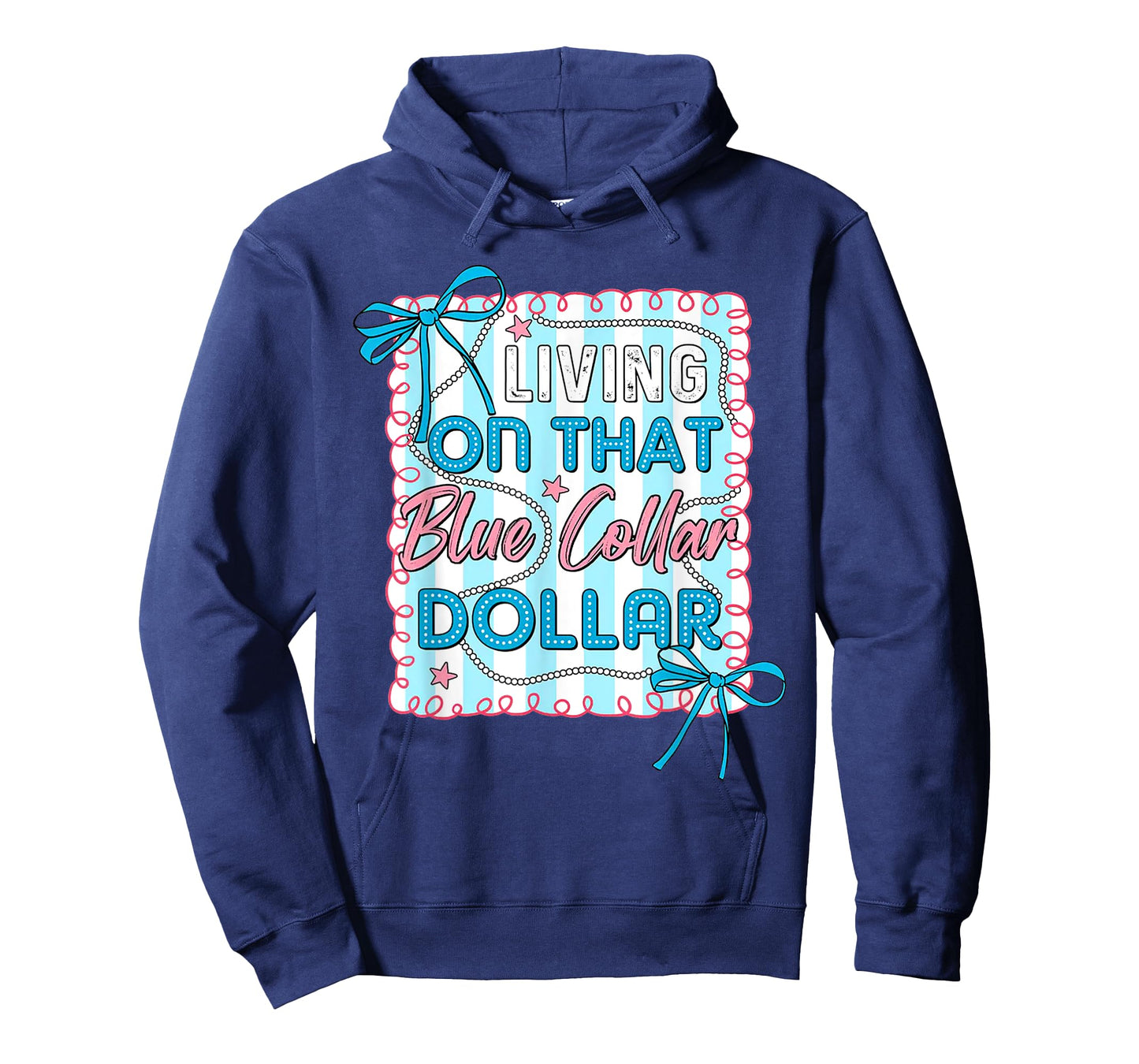 Blue Collar Dollar shirt, Preppy Western Funny Country Gift T-Shirt