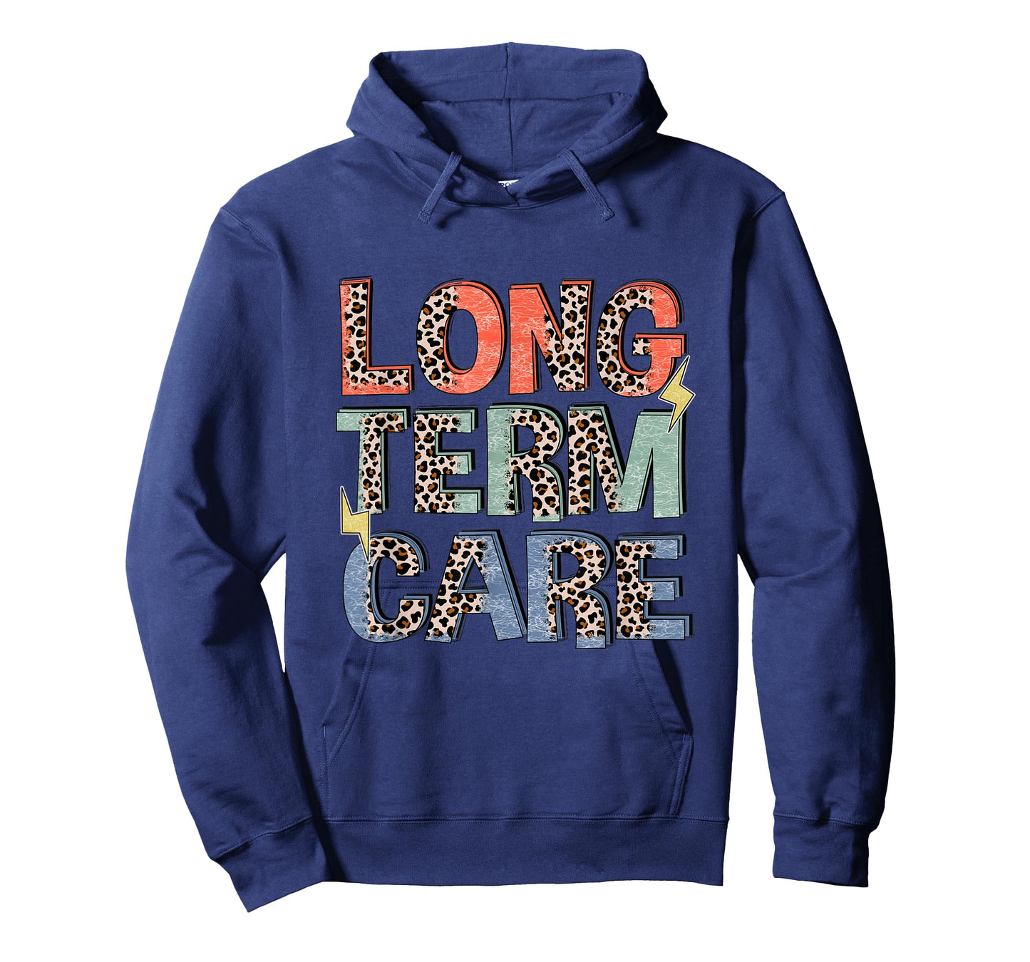 Long Term Care Nursing Funny Leopard Administrator Aide T-Shirt