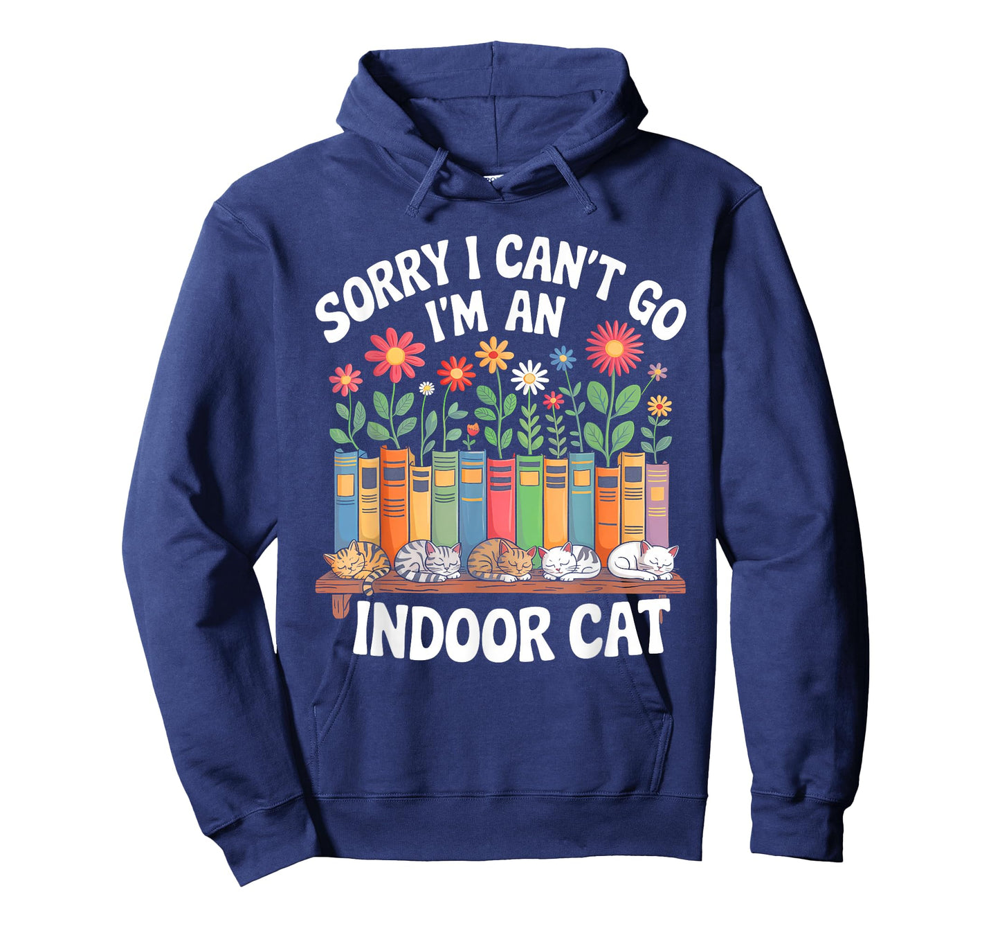 Cat Owners Introverts Homebodies I Cant Go Indoor Cat T-Shirt