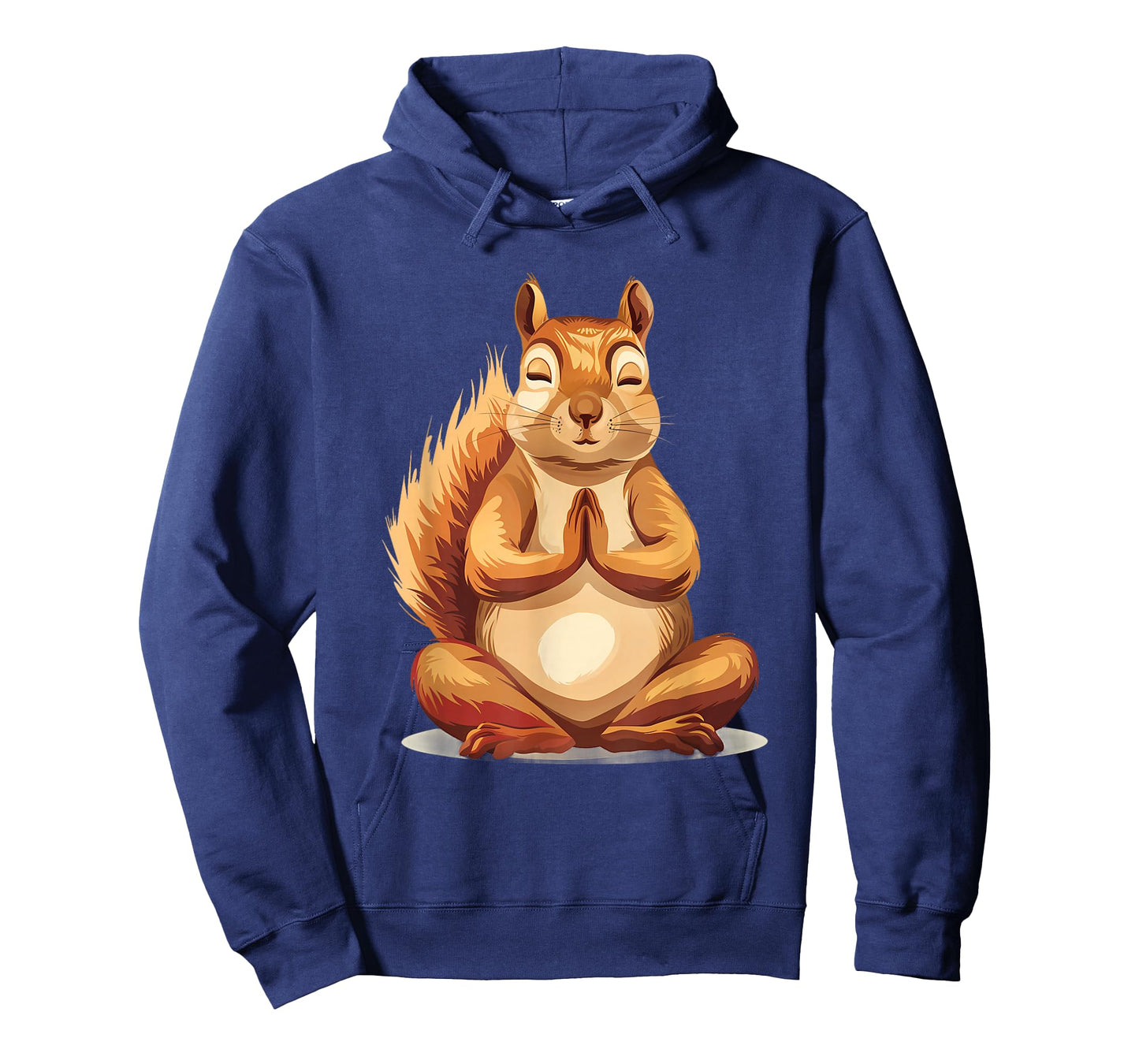 Meditation Squirrel Spirituality Yoga Buddhist Animal Art T-Shirt