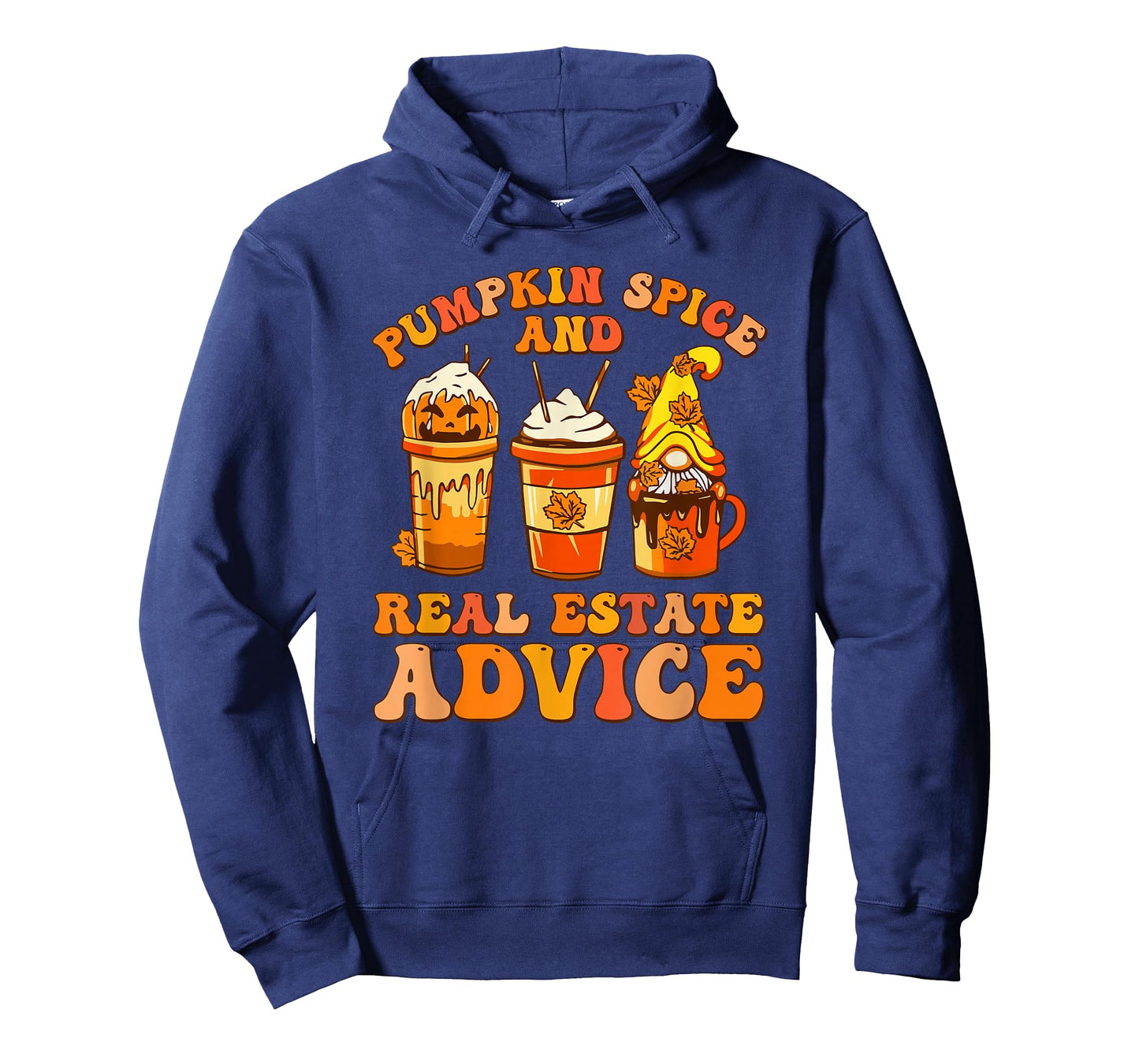 Pumpkin Spice and Real Estate Advice Fall T-Shirt