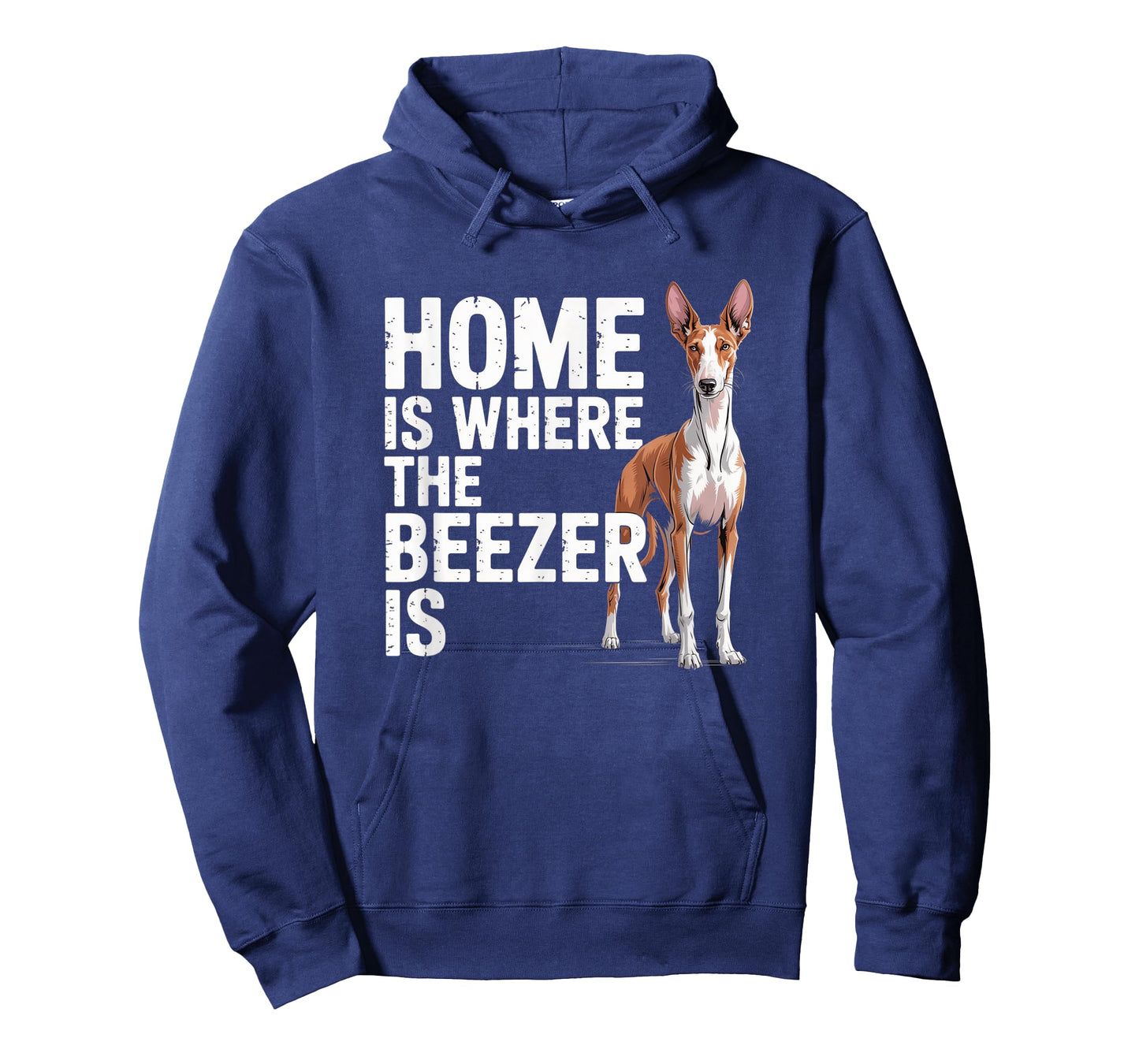 Home is Where The Beezer is Ibizan Hound Sighthound Lover T-Shirt