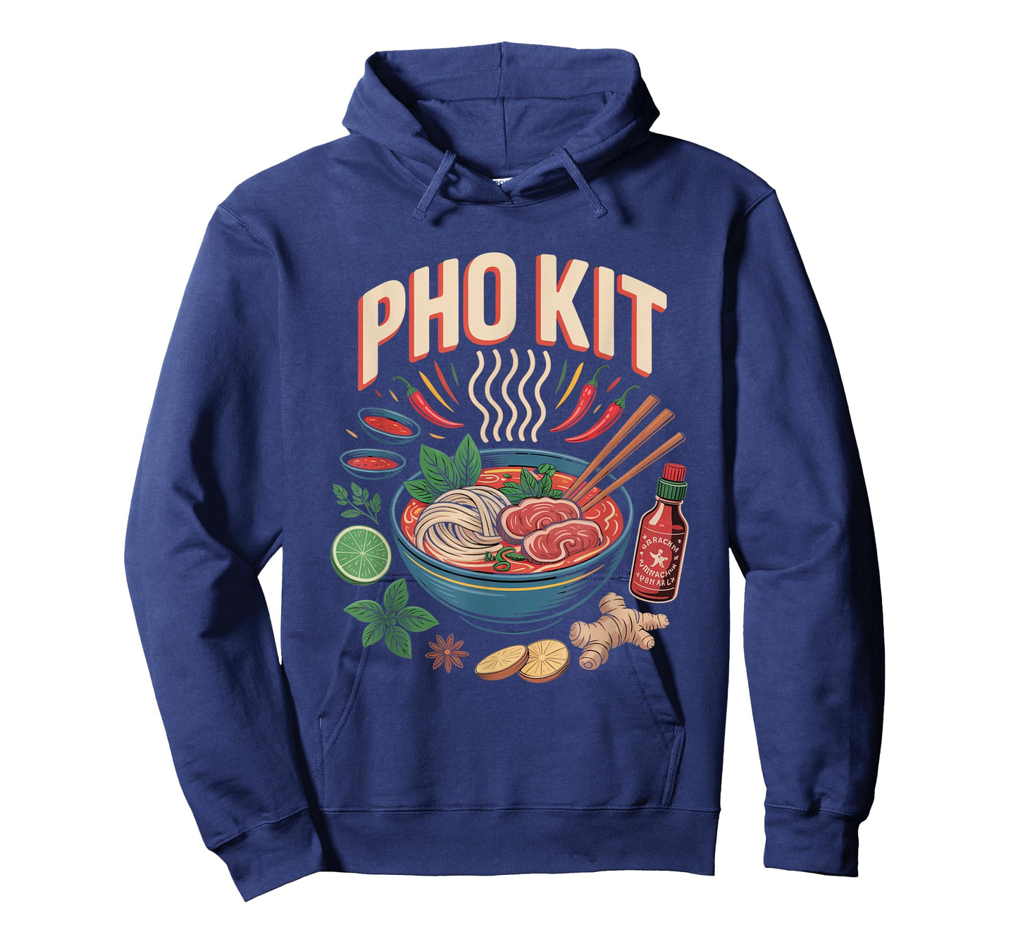 Pho Kit Soup Funny Pho Kit Vegan Pho Lover T-Shirt